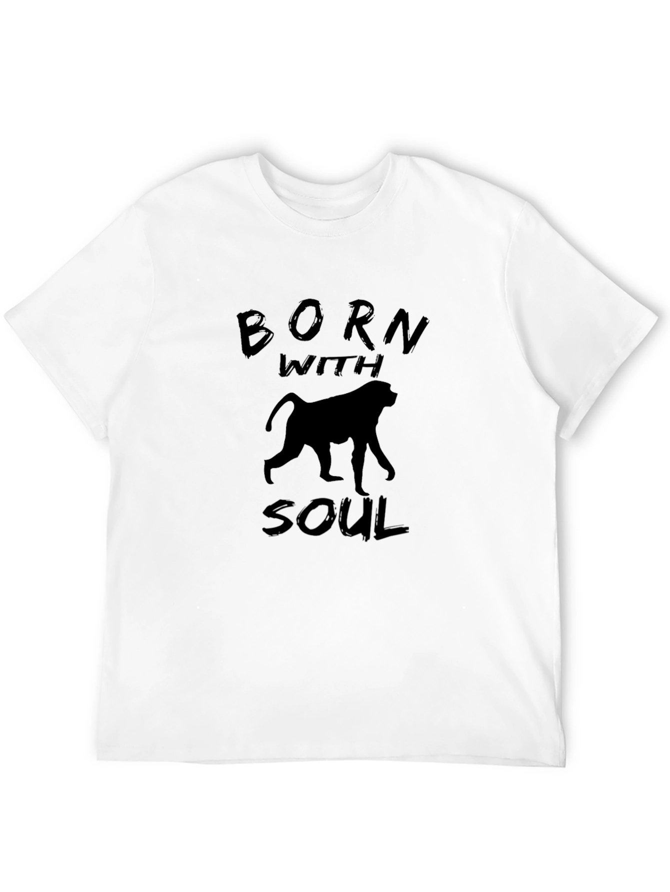 Born with Soul Graphic Tee - Black
