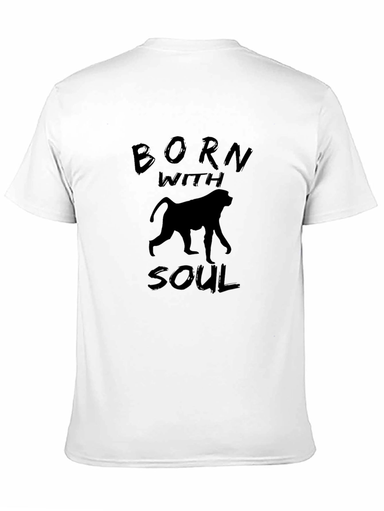 Born with Soul Graphic Tee - Black