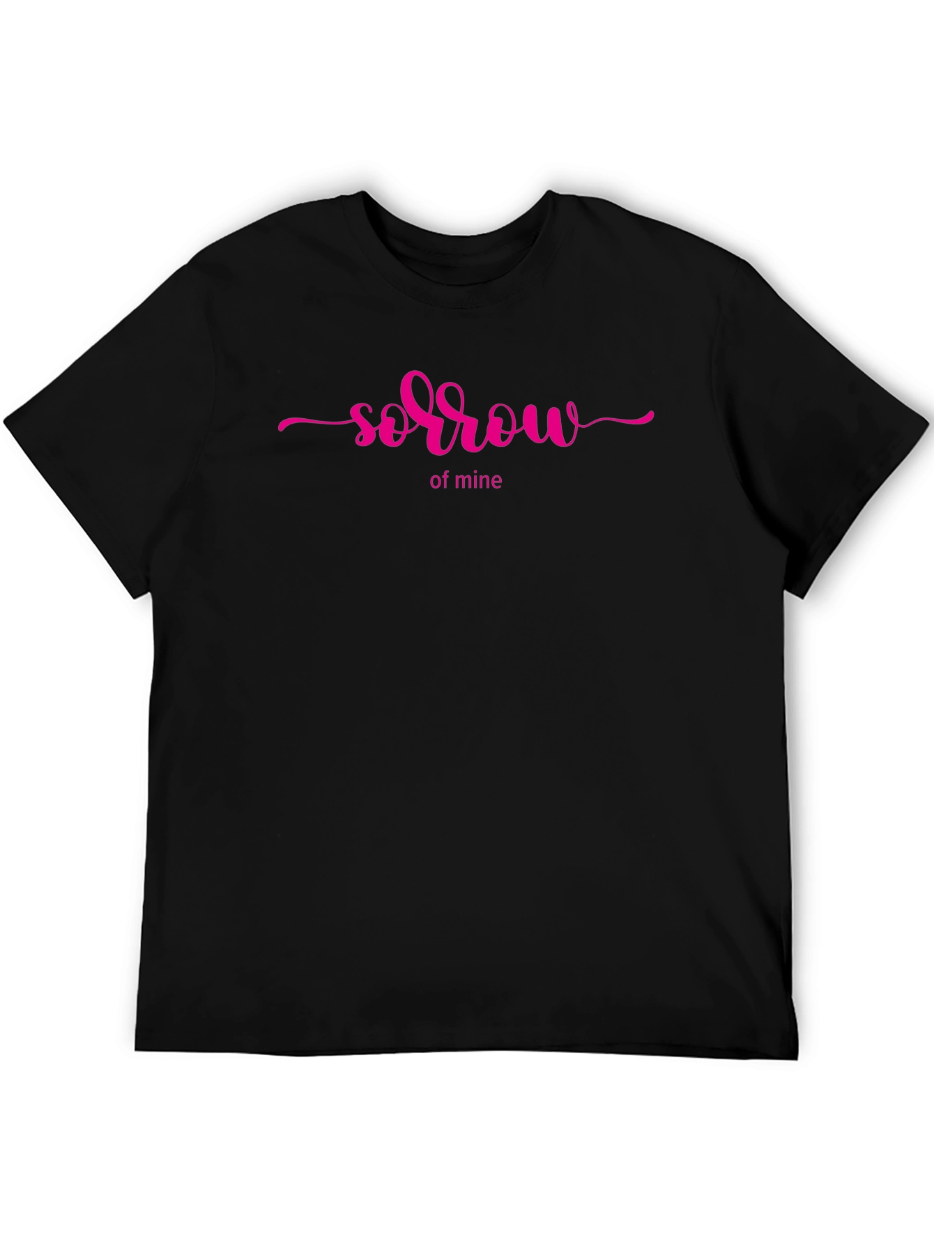 Sorrow of Mine Graphic Tee - Black