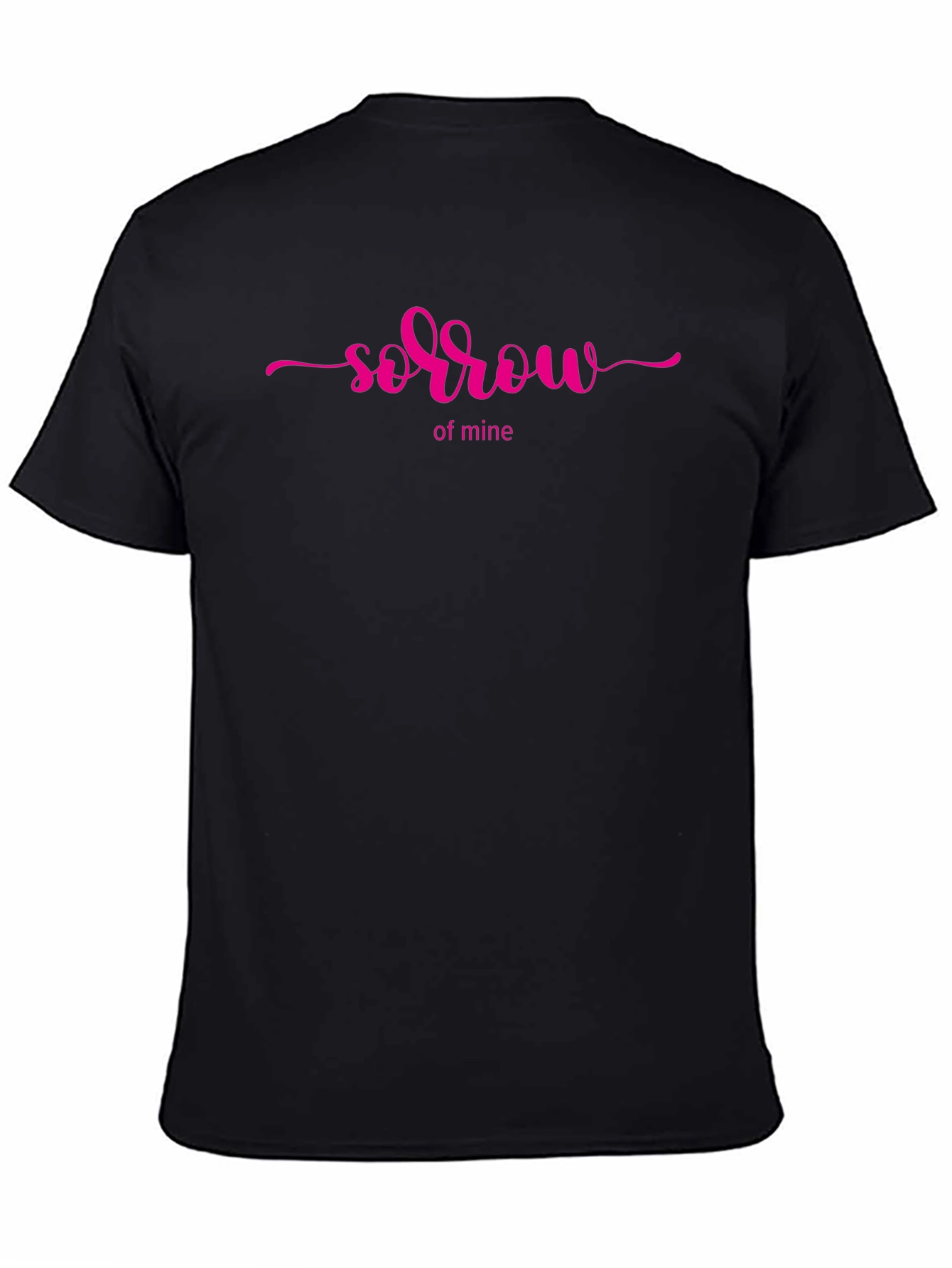 Sorrow of Mine Graphic Tee - Black
