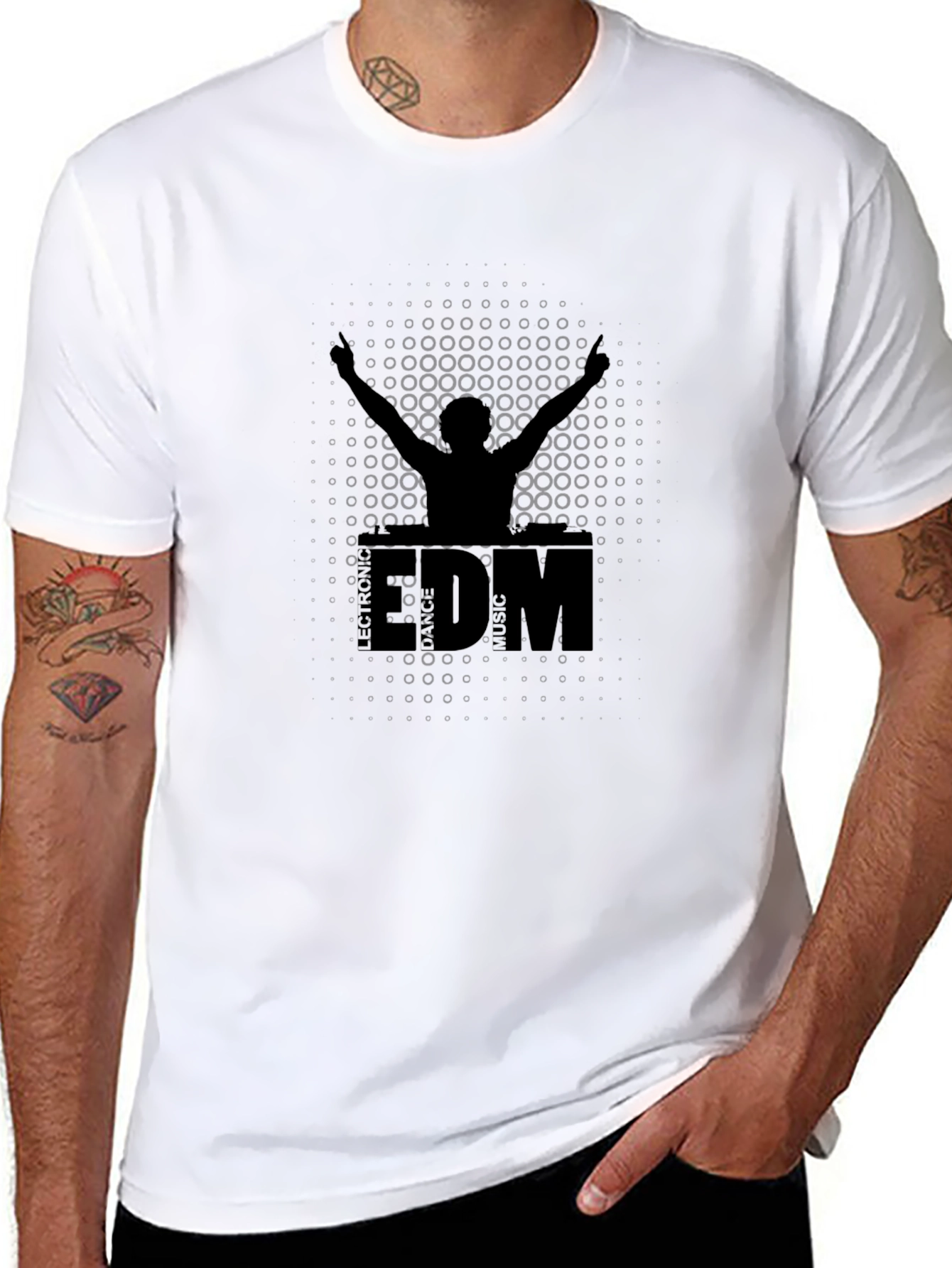 EDM DJ Graphic T-Shirt - Electronic Music Tee