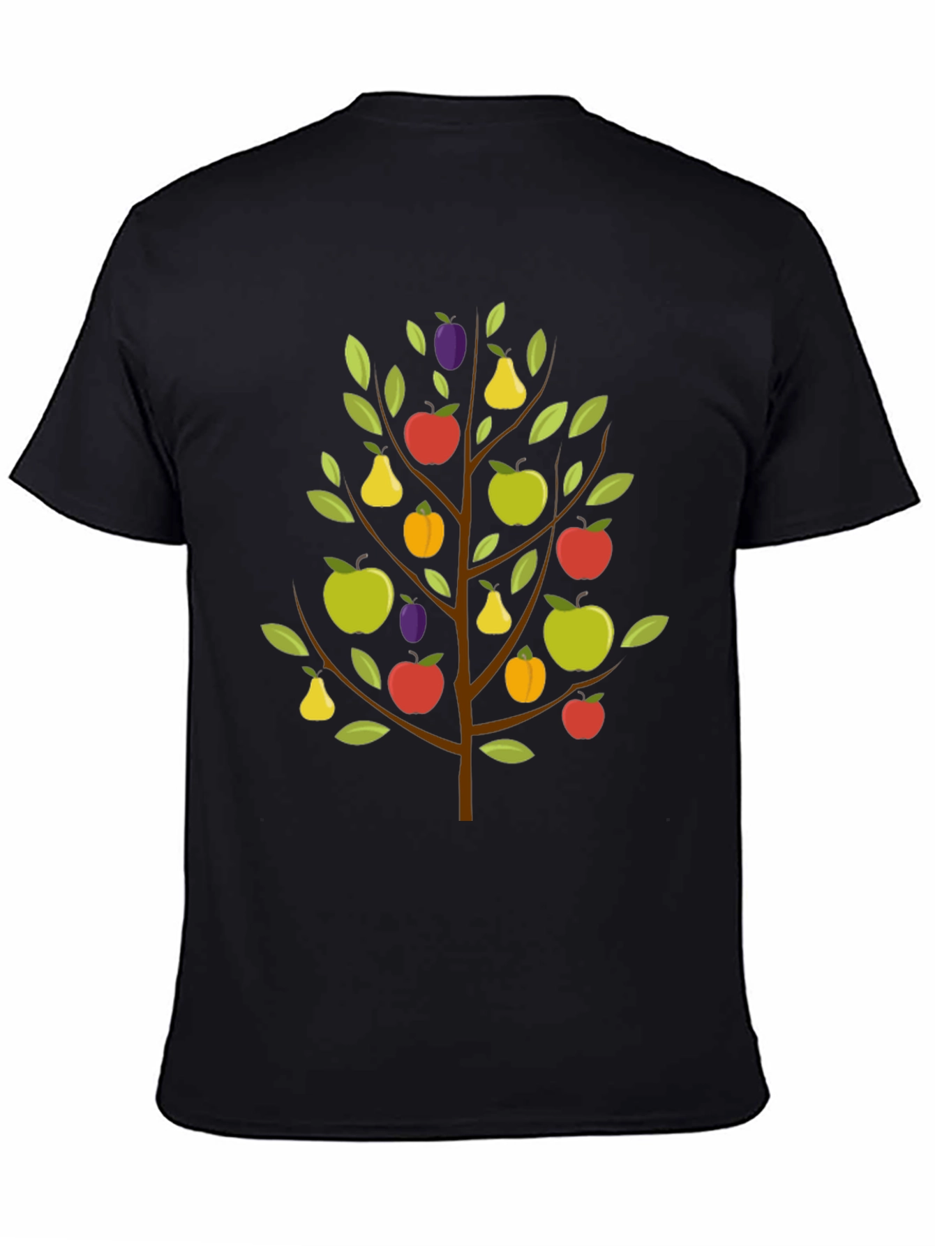 Fruit Tree Graphic Tee - Nature Inspired Design