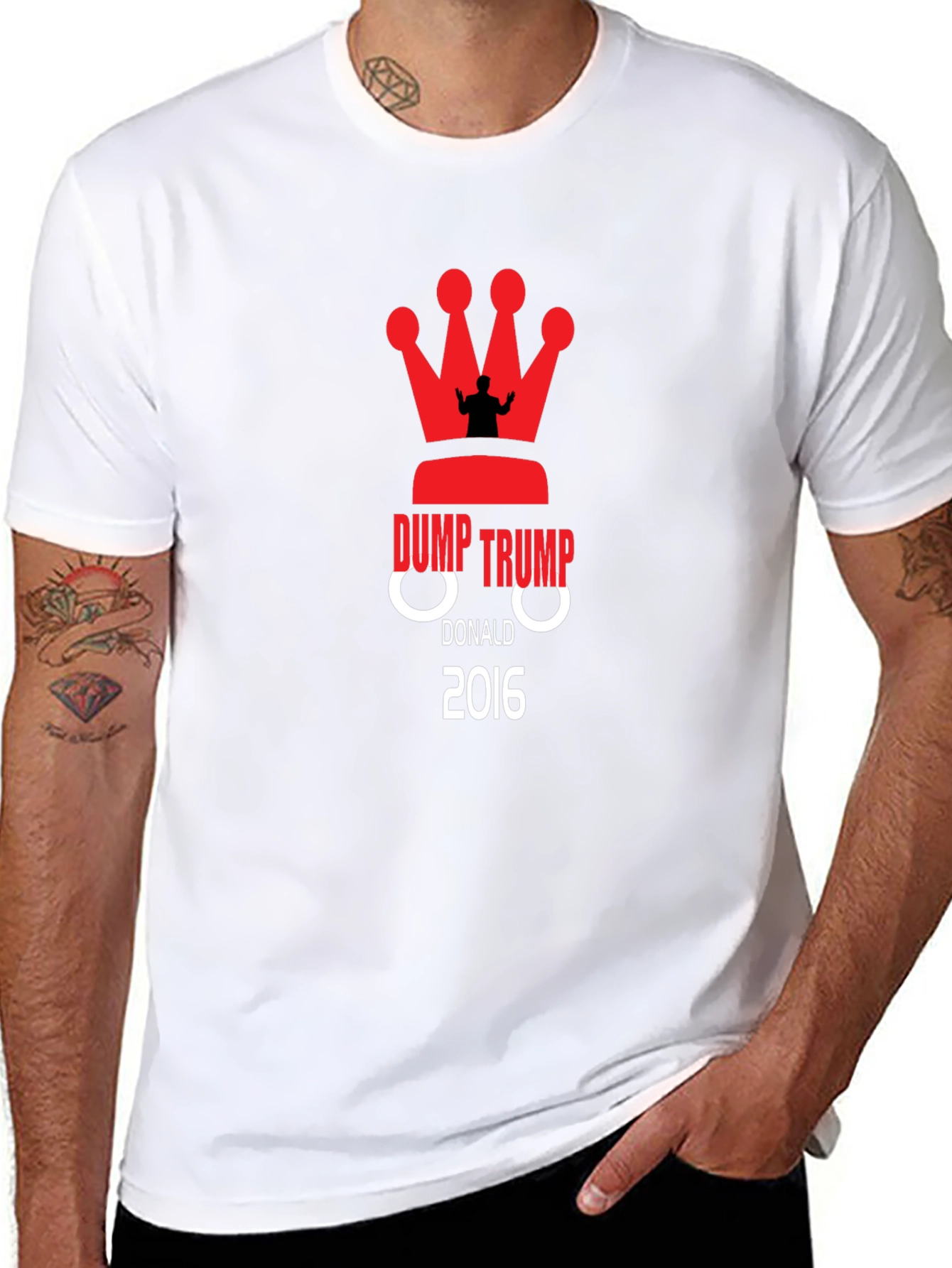 Dump Trump 2016 Political T-Shirt