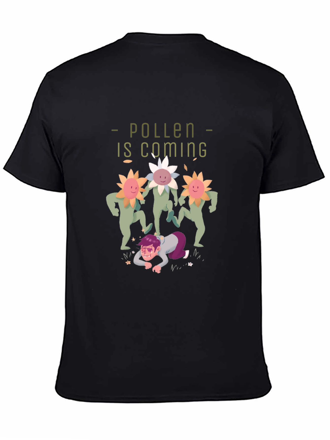 Pollen Is Coming Graphic T-Shirt