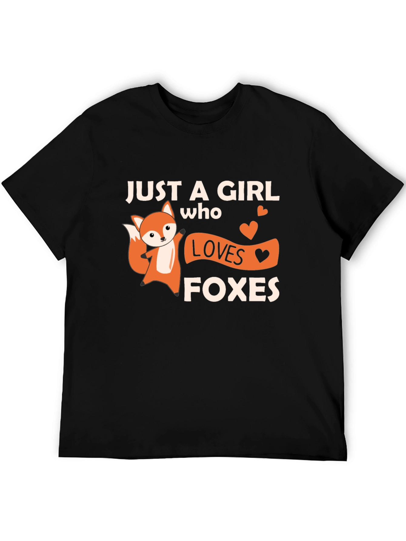 Just a Girl Who Loves Foxes T-Shirt