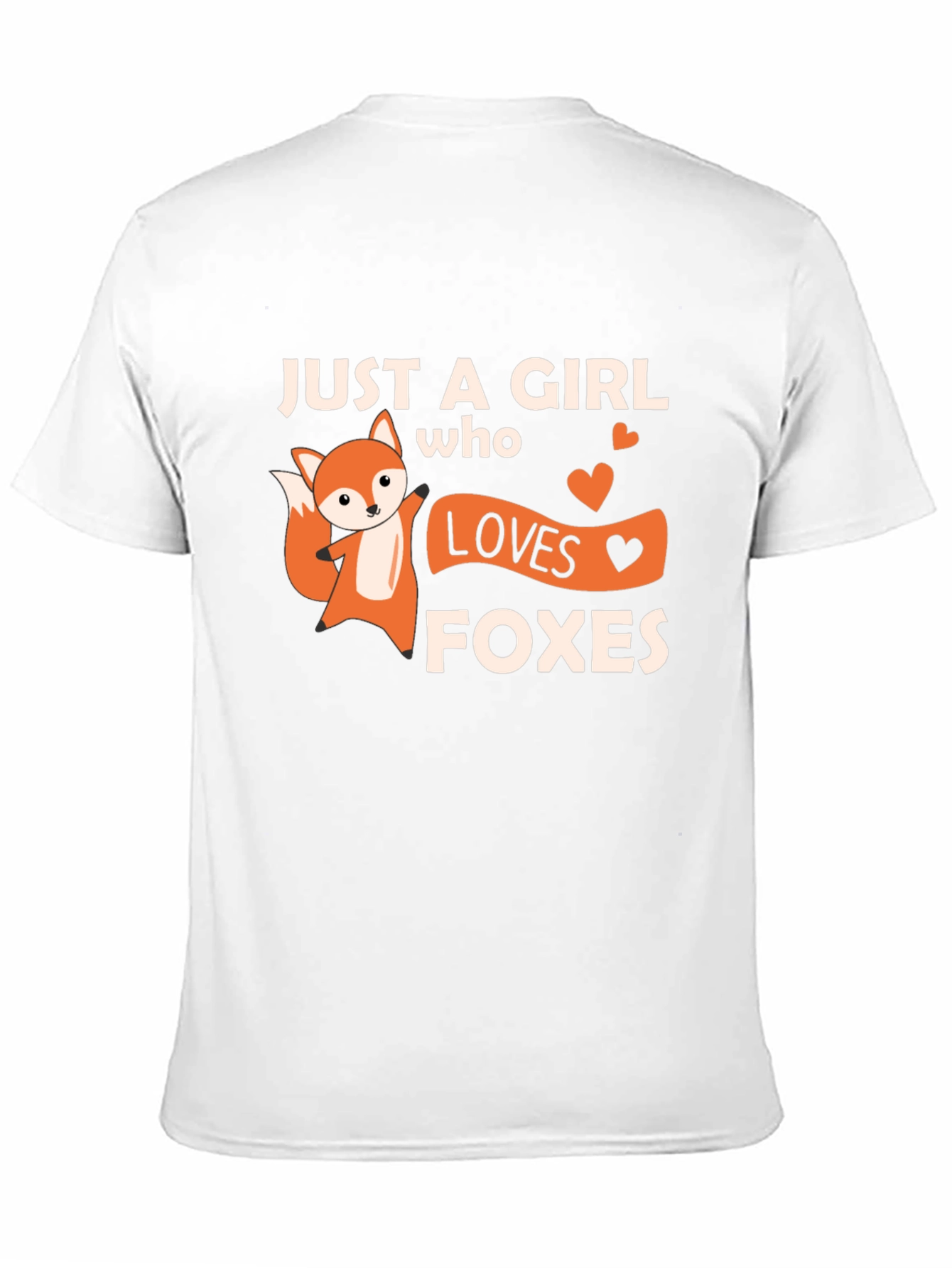 Just a Girl Who Loves Foxes T-Shirt
