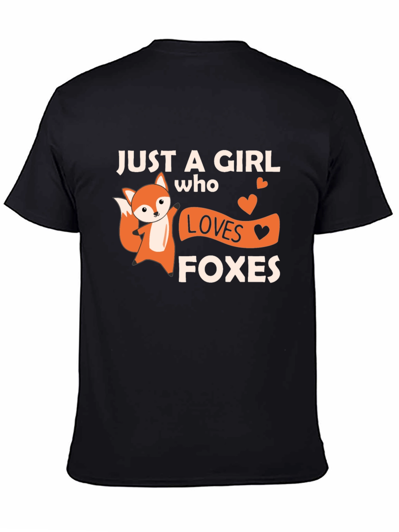 Just a Girl Who Loves Foxes T-Shirt