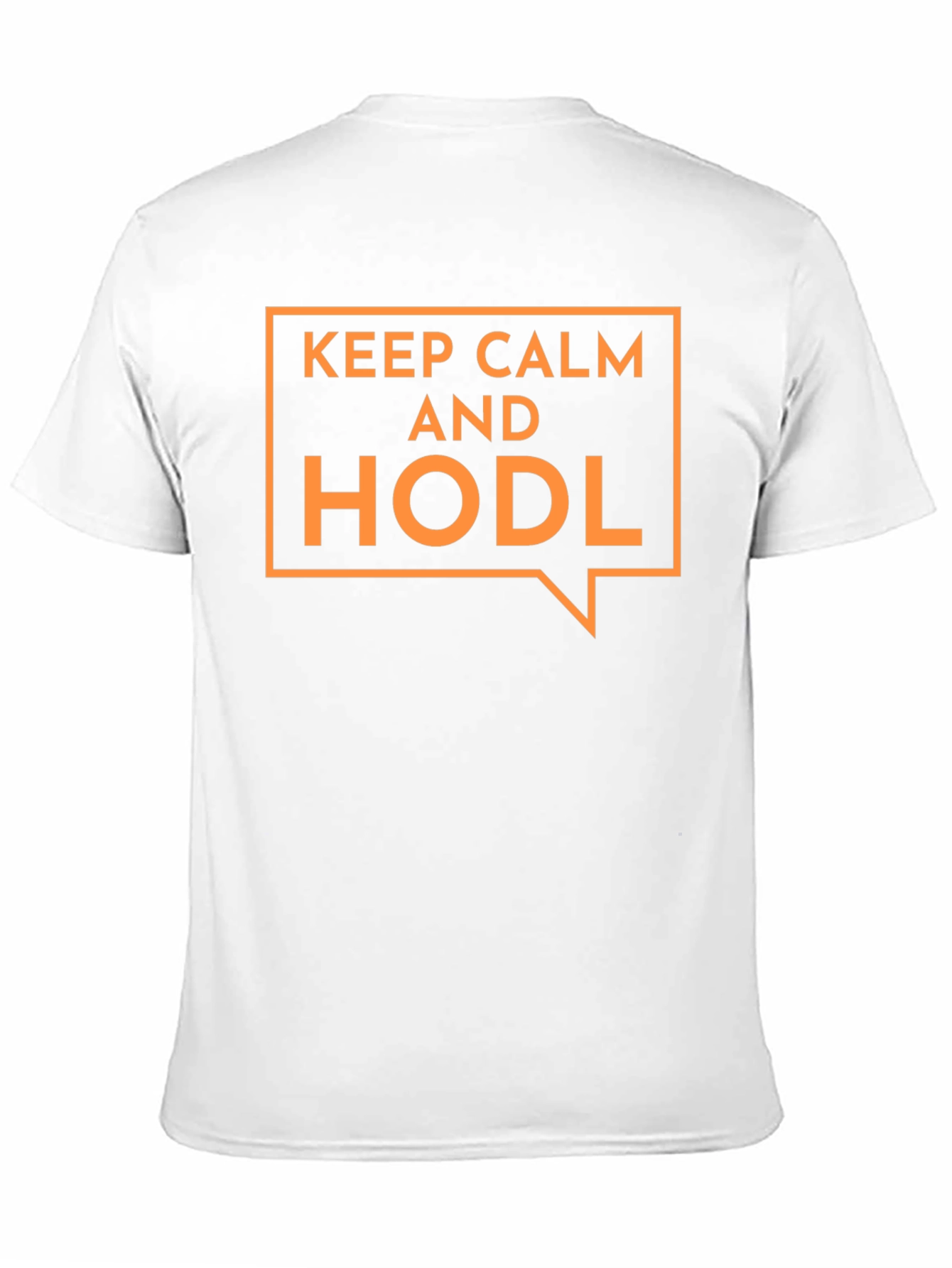 Keep Calm and HODL Black Crypto T-Shirt