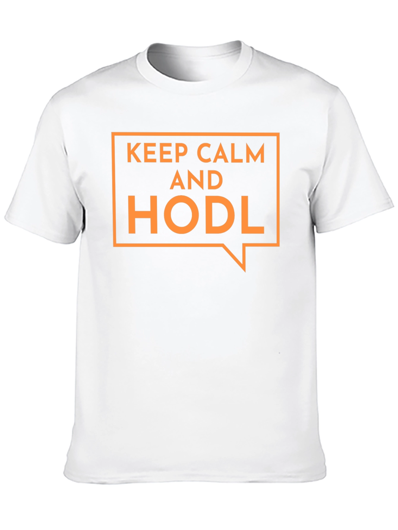 Keep Calm and HODL Black Crypto T-Shirt