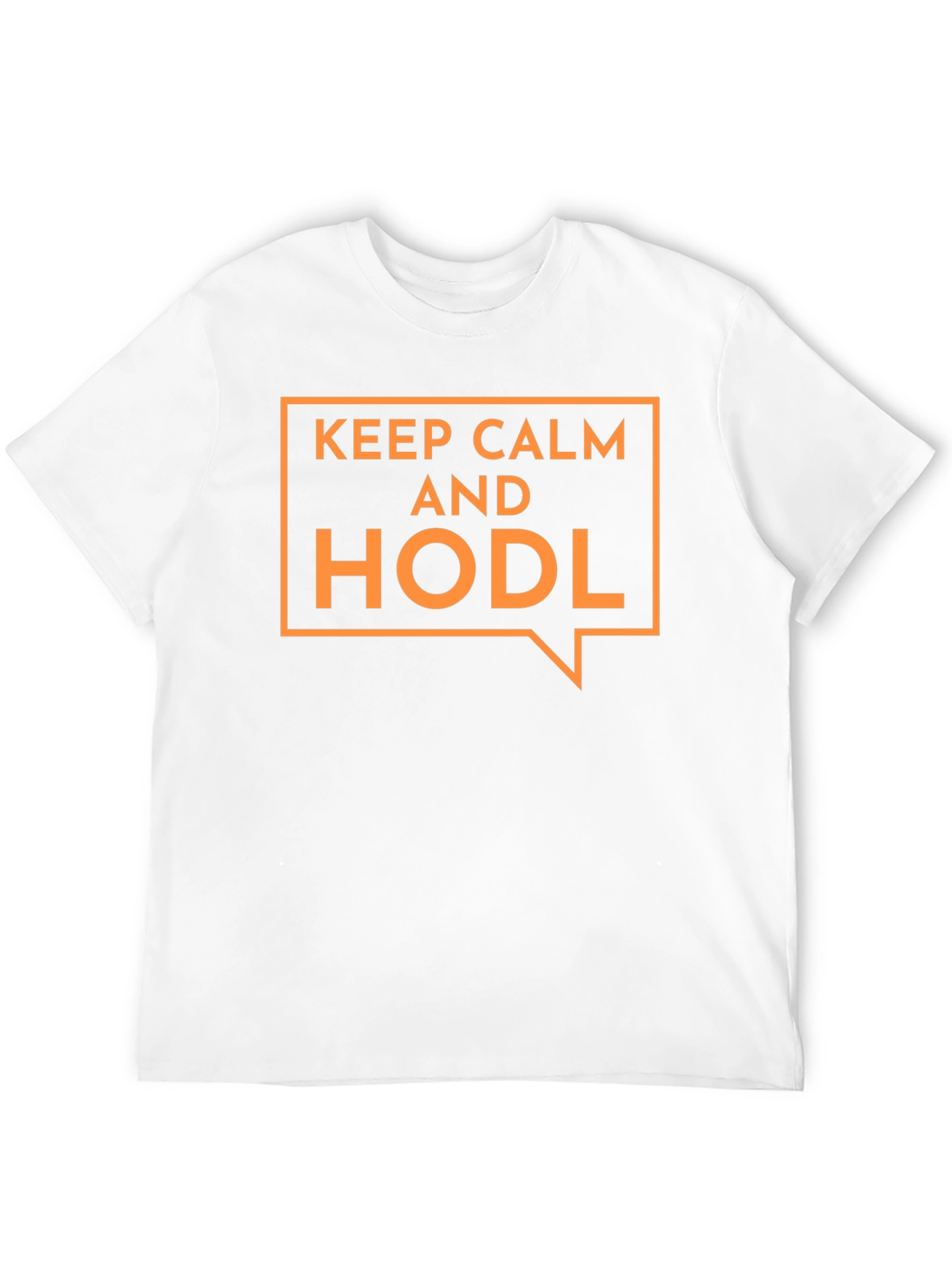 Keep Calm and HODL Black Crypto T-Shirt
