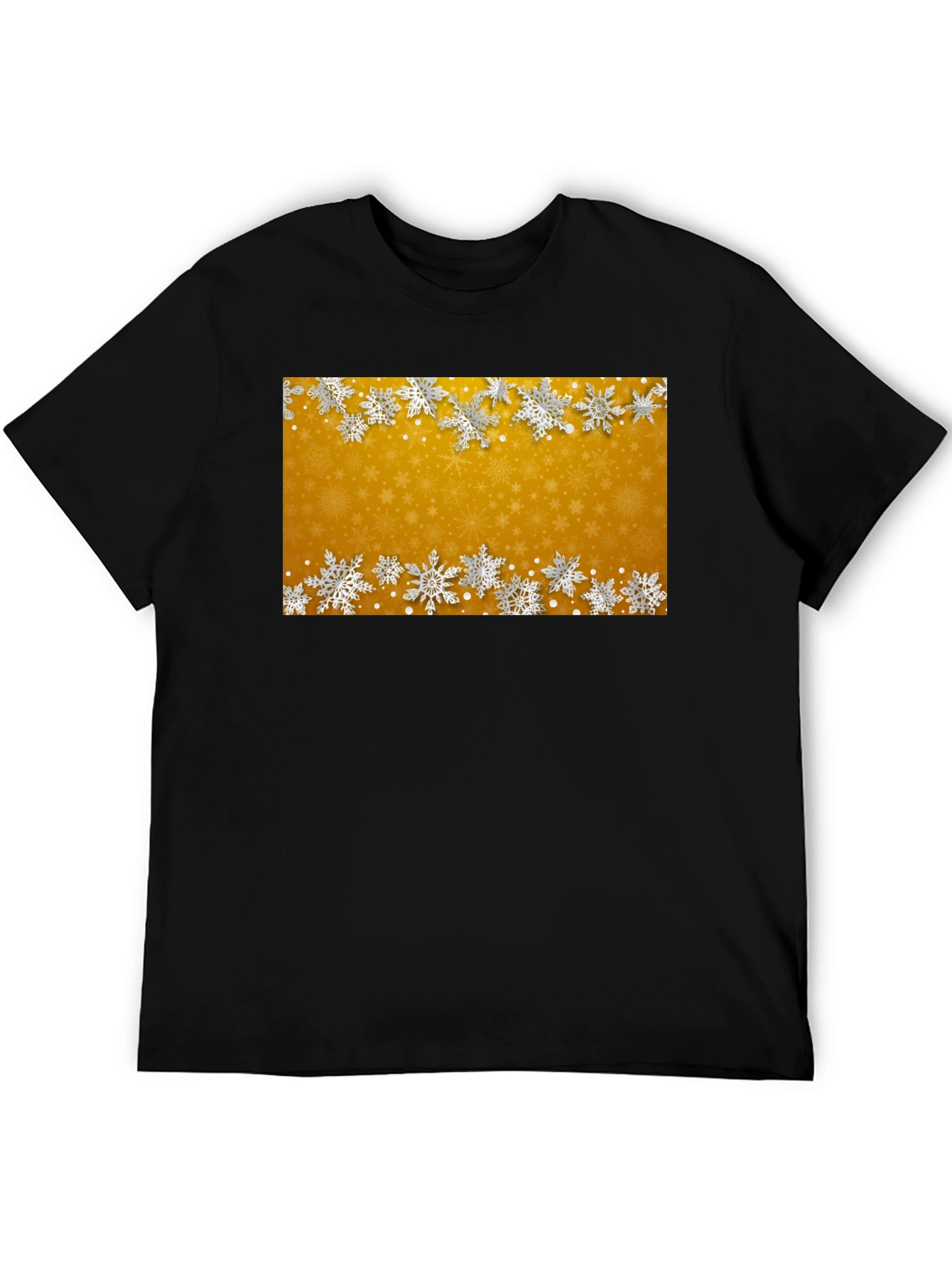 Snowflake Graphic Tee - Winter Holiday Shirt
