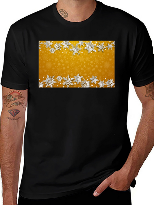 Snowflake Graphic Tee - Winter Holiday Shirt