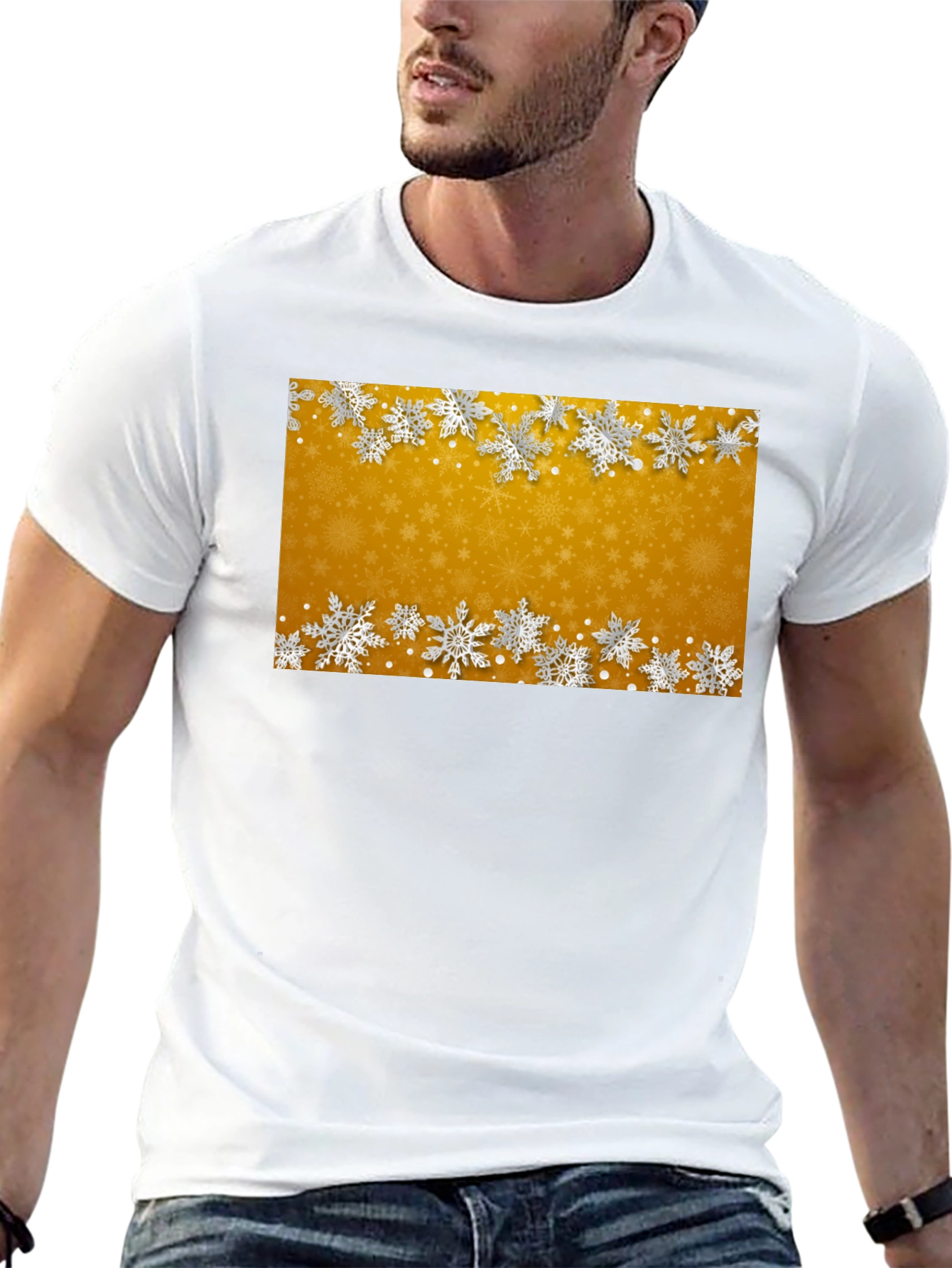 Snowflake Graphic Tee - Winter Holiday Shirt