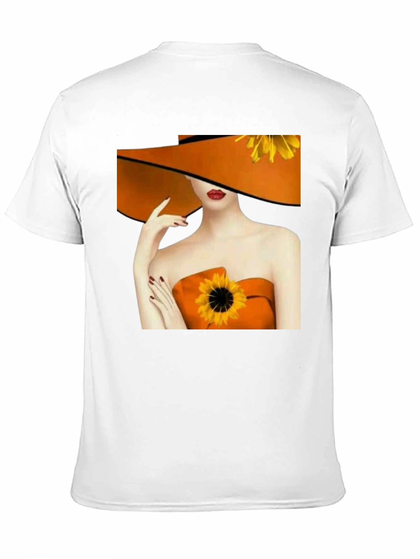 Sunflower Woman Graphic Tee