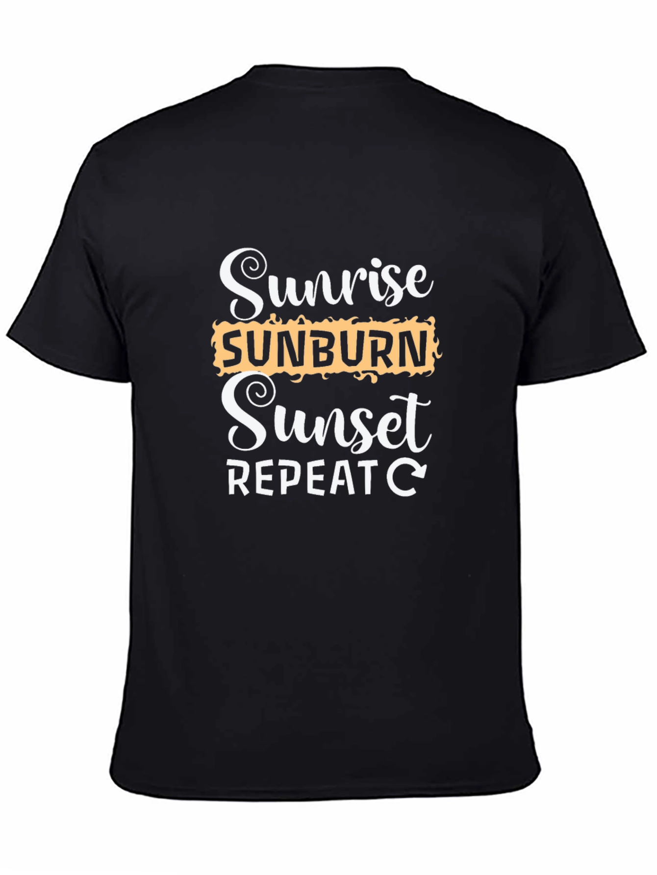 Sunrise Sunburn Sunset Repeat T-Shirt