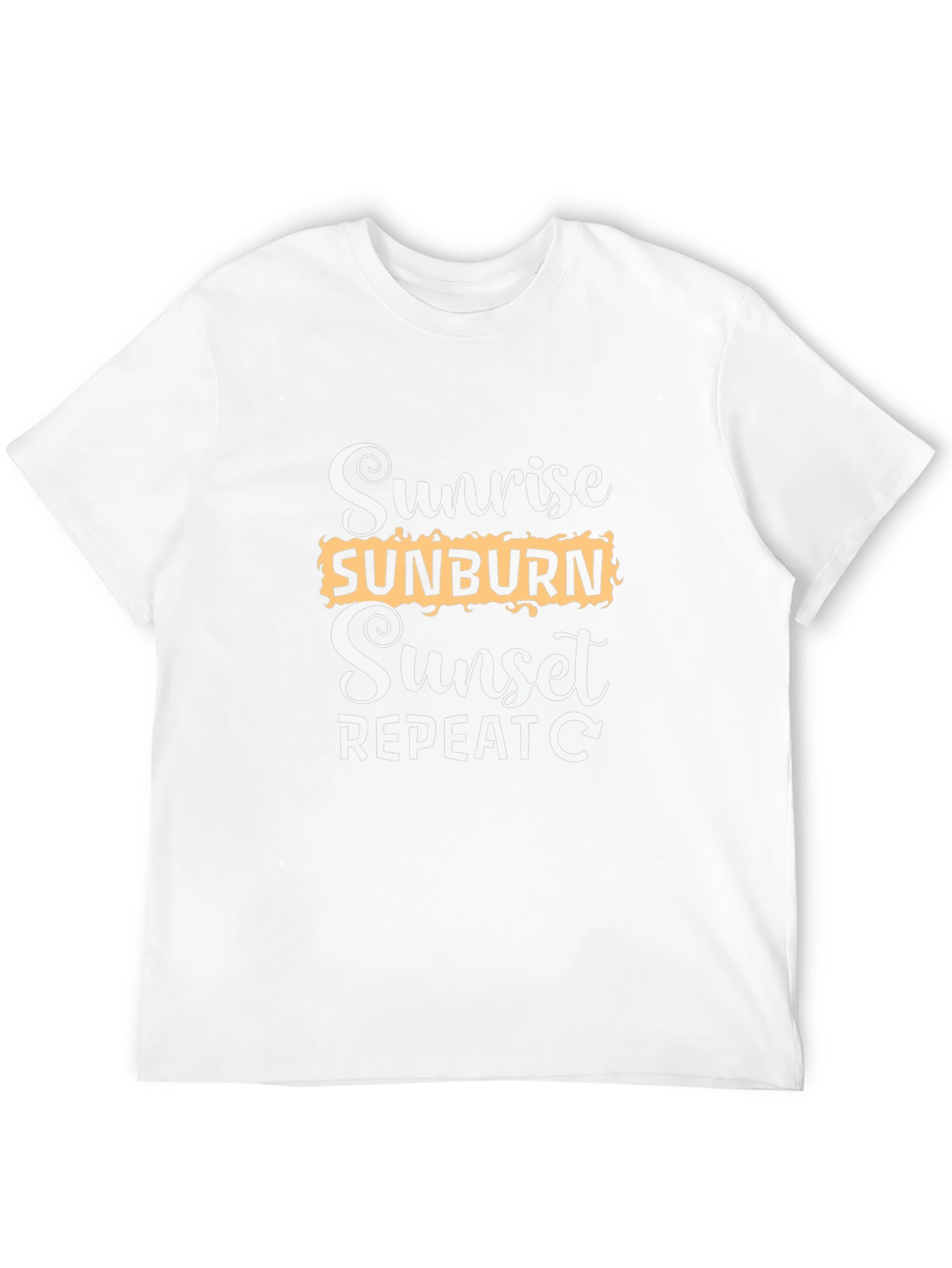 Sunrise Sunburn Sunset Repeat T-Shirt