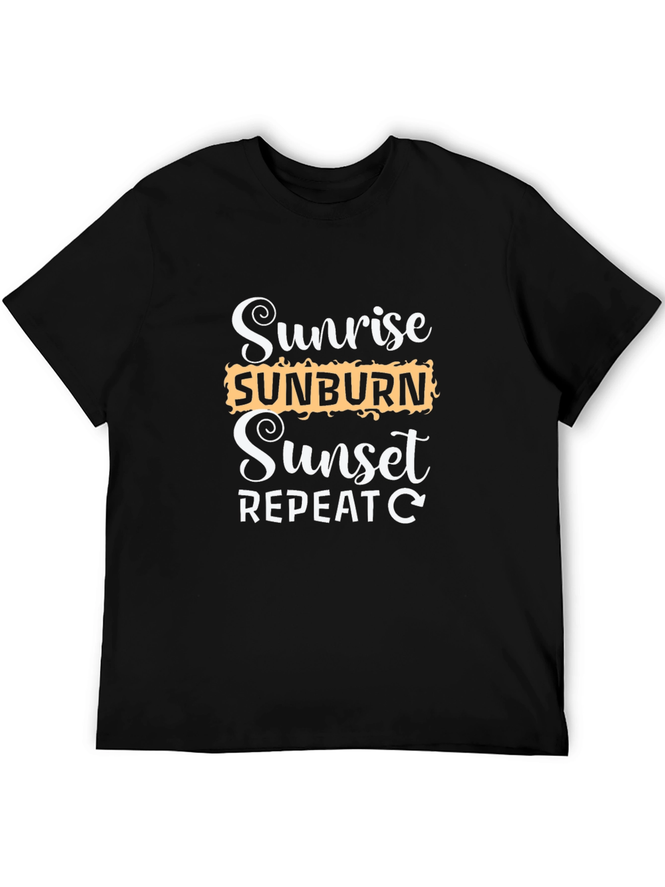 Sunrise Sunburn Sunset Repeat T-Shirt