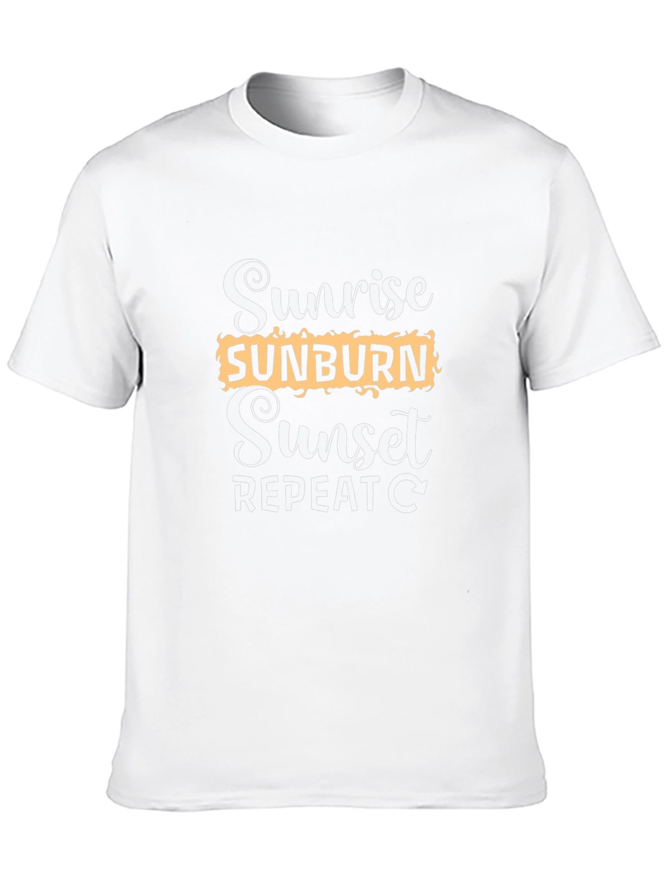 Sunrise Sunburn Sunset Repeat T-Shirt