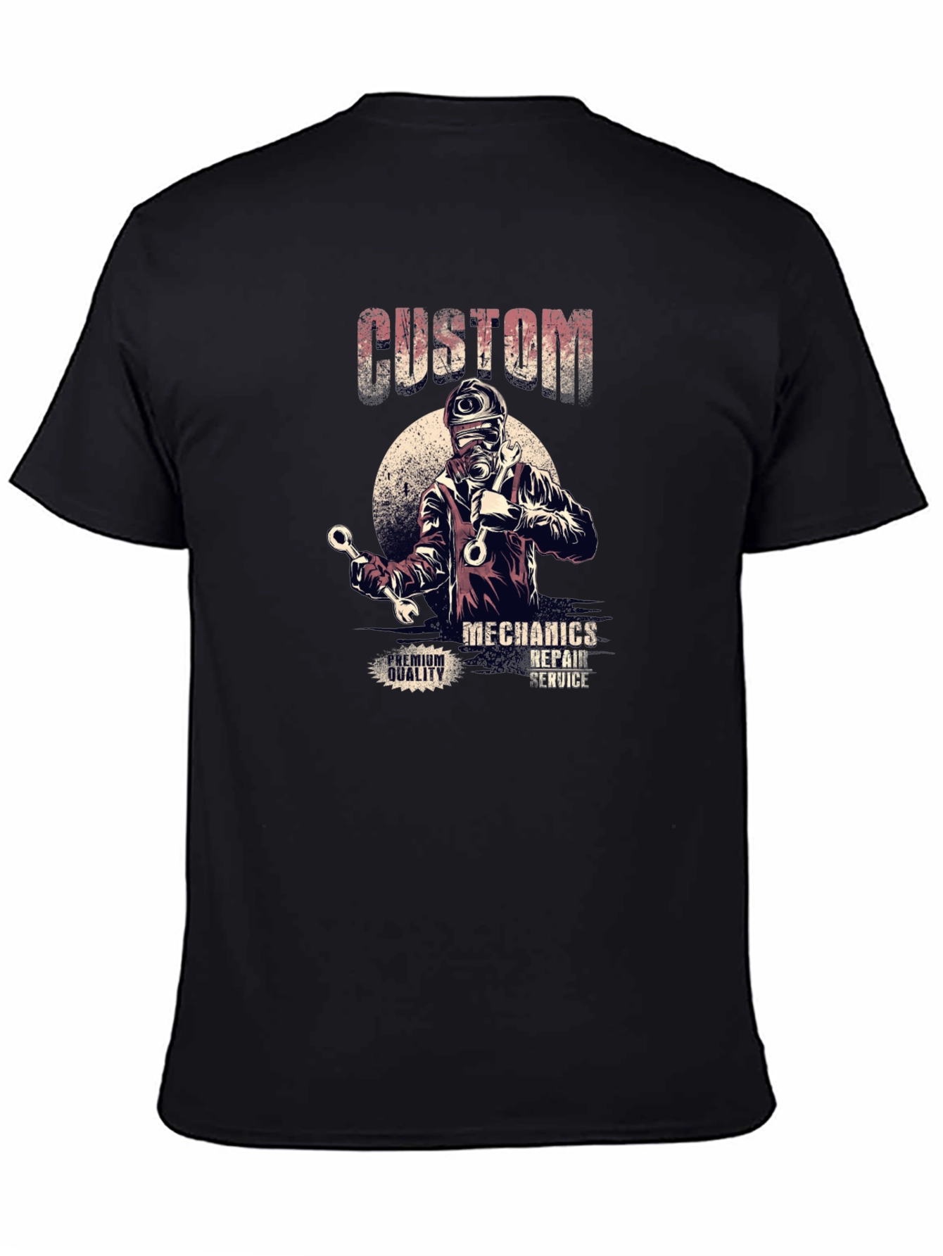 Custom Mechanics Graphic T-Shirt