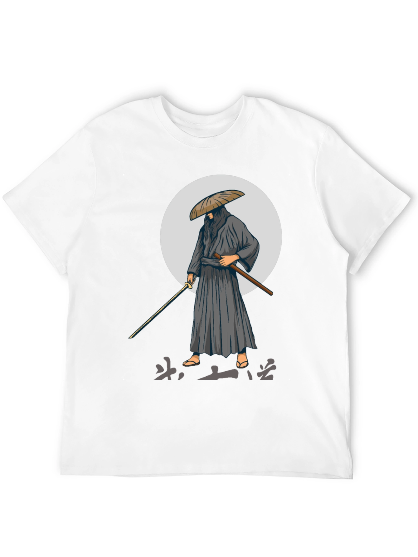 Samurai Graphic Tee - Black