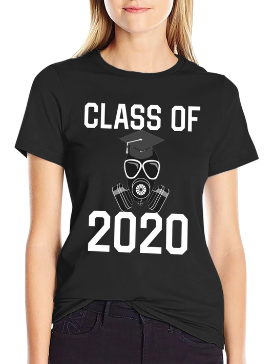 Class of 2020 T-Shirt - Graduation Gas Mask Design