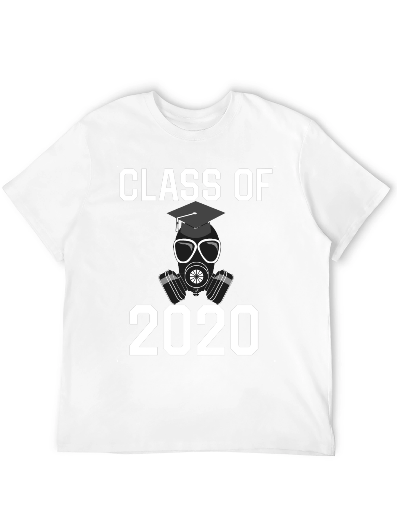 Class of 2020 T-Shirt - Graduation Gas Mask Design