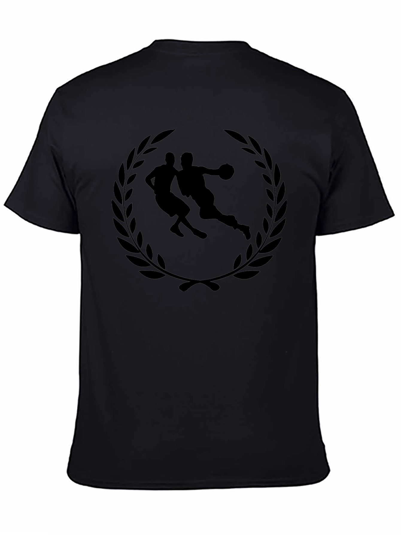 Basketball Player Laurel Wreath Graphic Tee