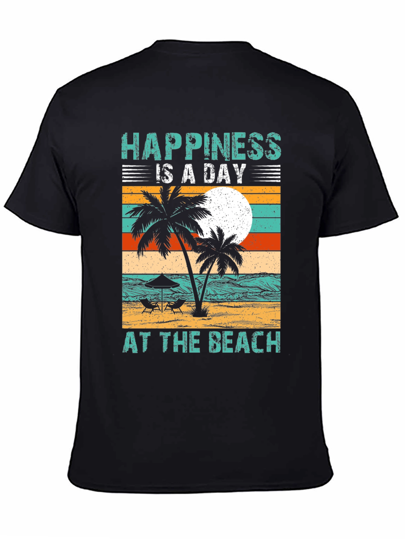 Happiness is a Day at the Beach T-Shirt