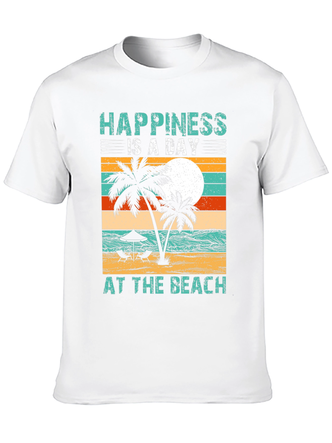 Happiness is a Day at the Beach T-Shirt