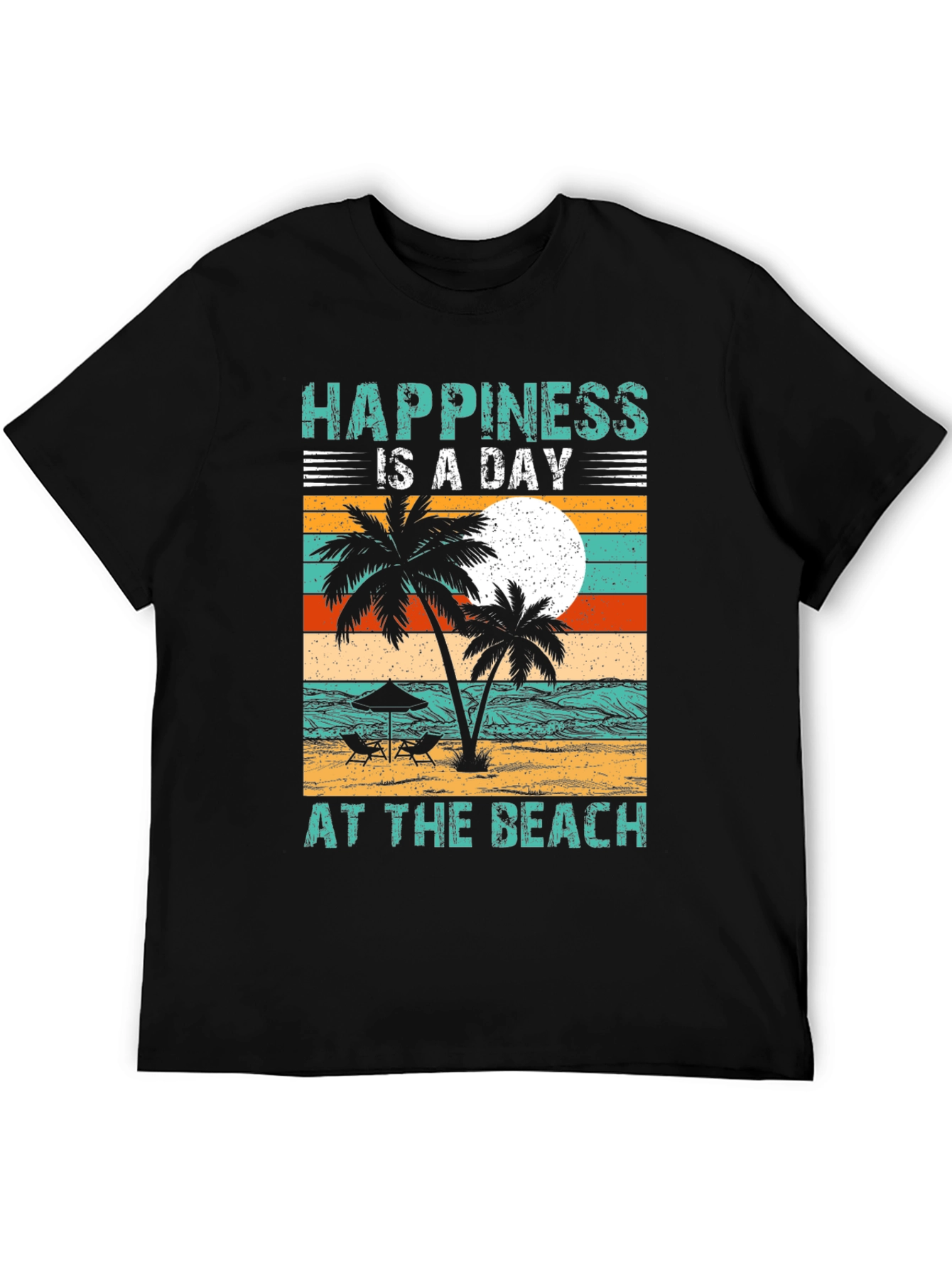Happiness is a Day at the Beach T-Shirt