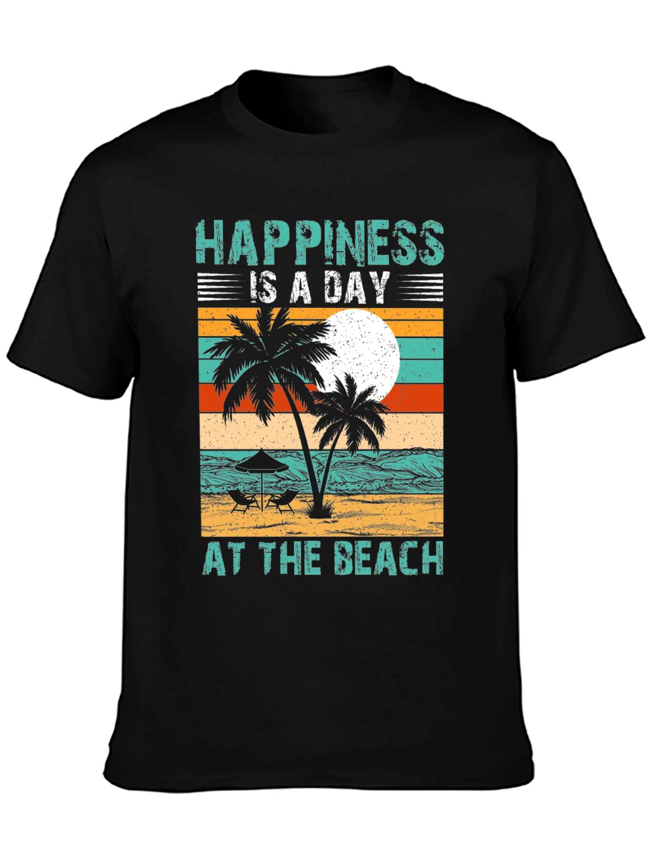 Happiness is a Day at the Beach T-Shirt