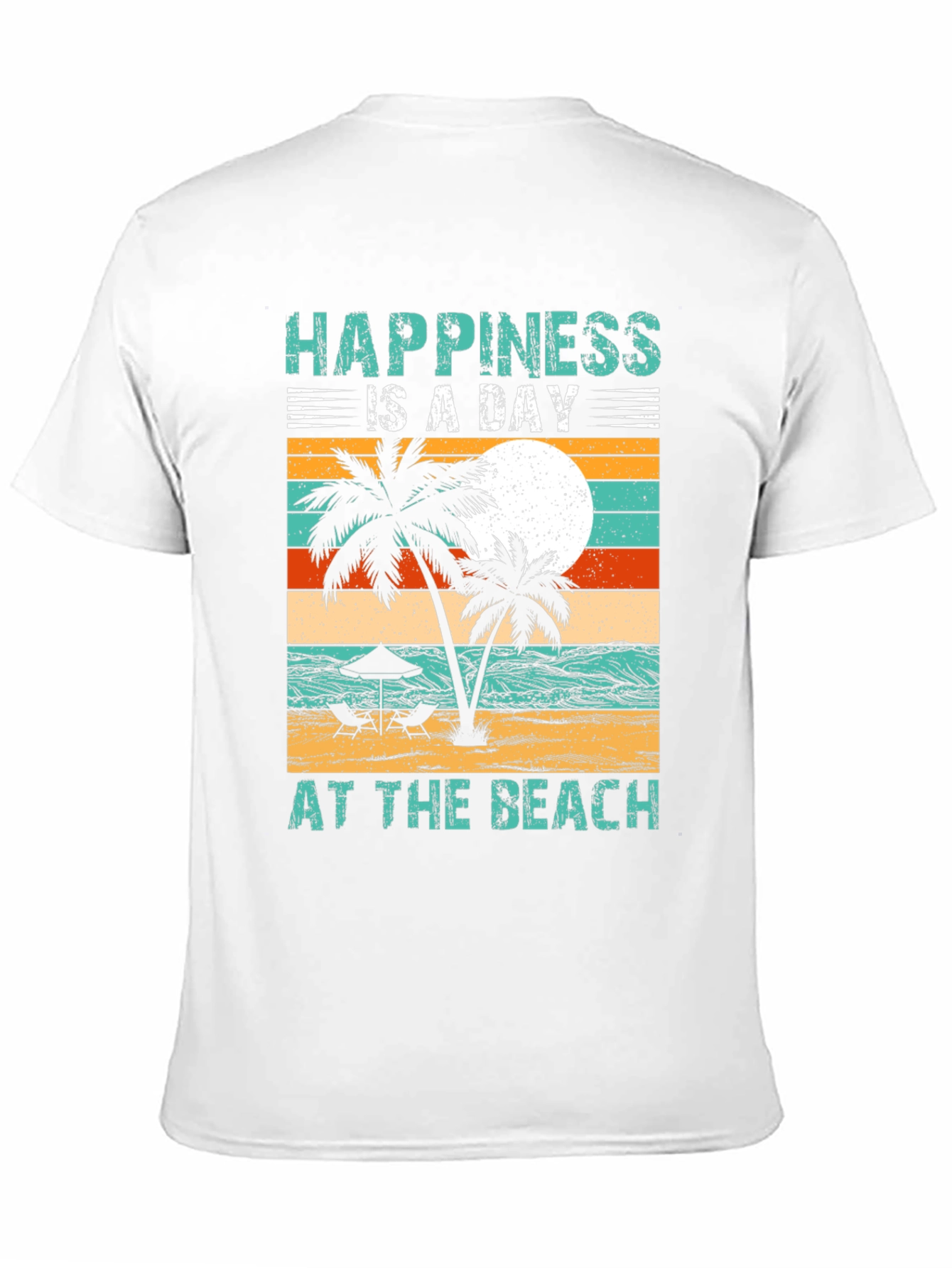 Happiness is a Day at the Beach T-Shirt