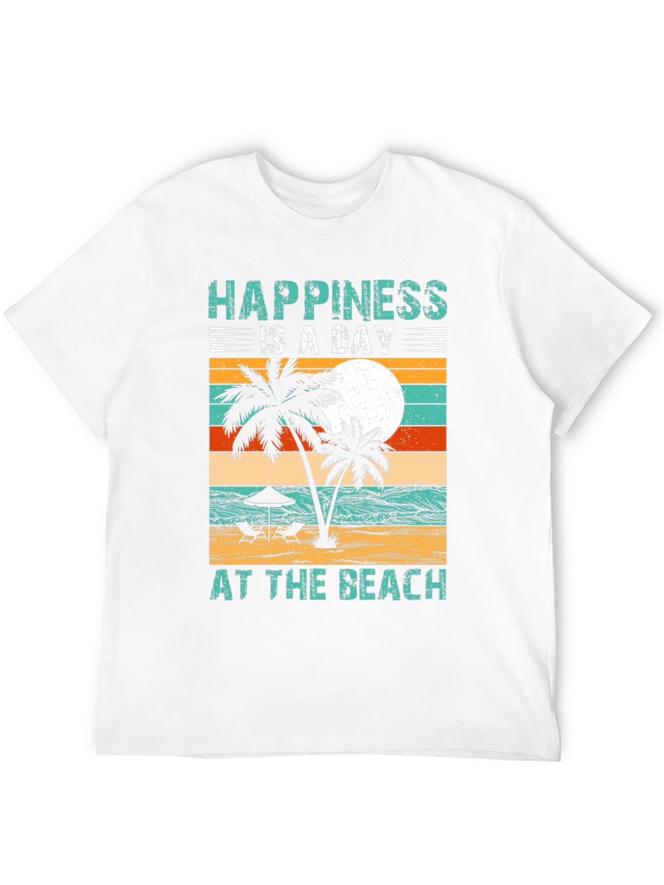 Happiness is a Day at the Beach T-Shirt