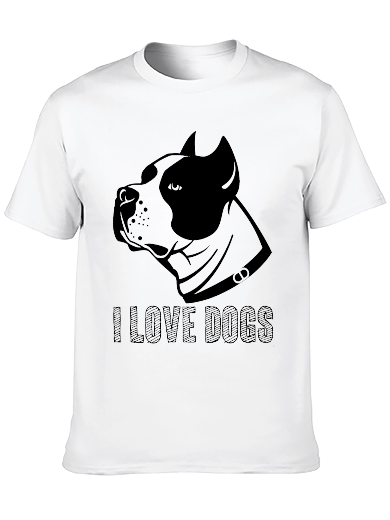 I Love Dogs T-Shirt – Classic Dog Lover Graphic Tee