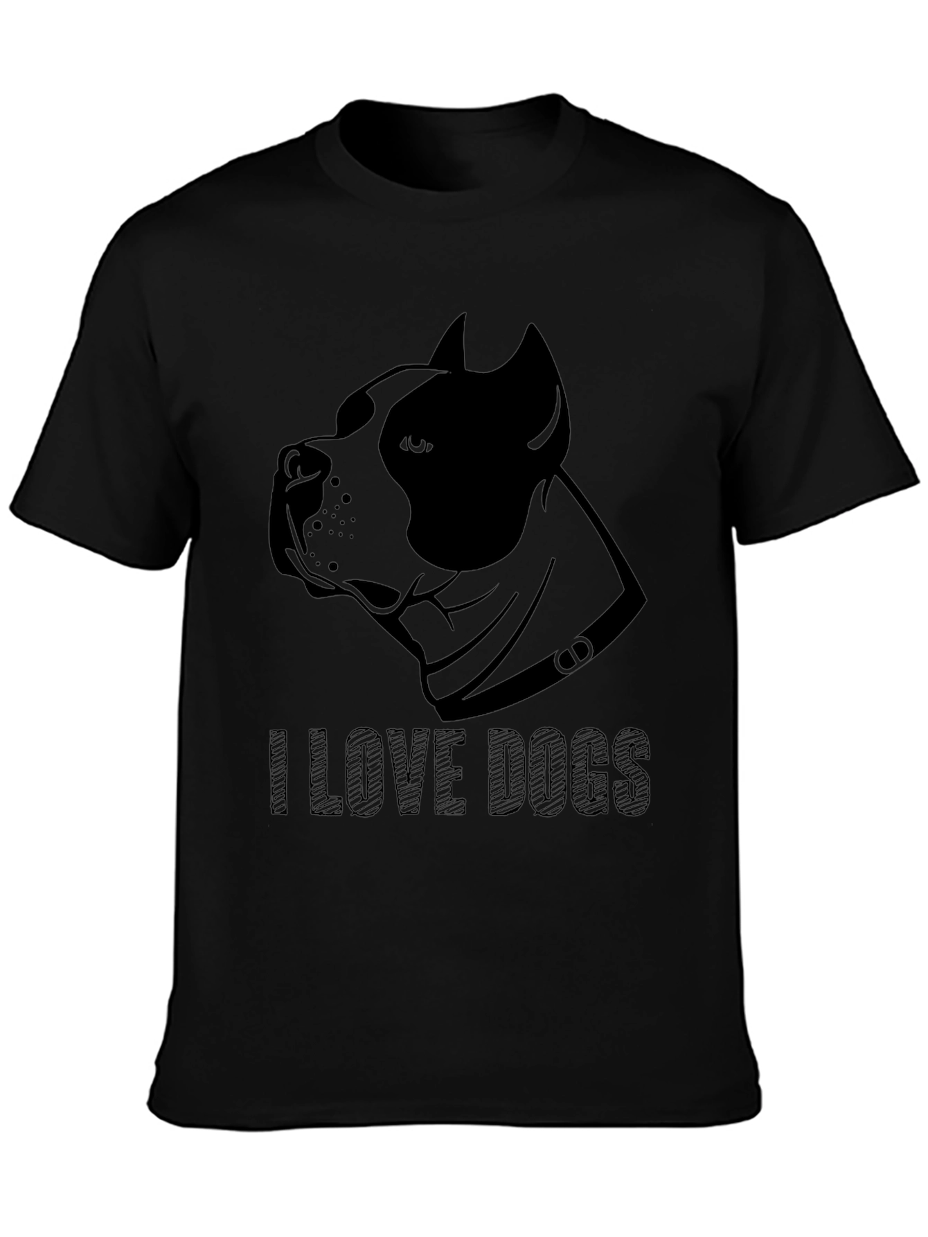 I Love Dogs T-Shirt – Classic Dog Lover Graphic Tee