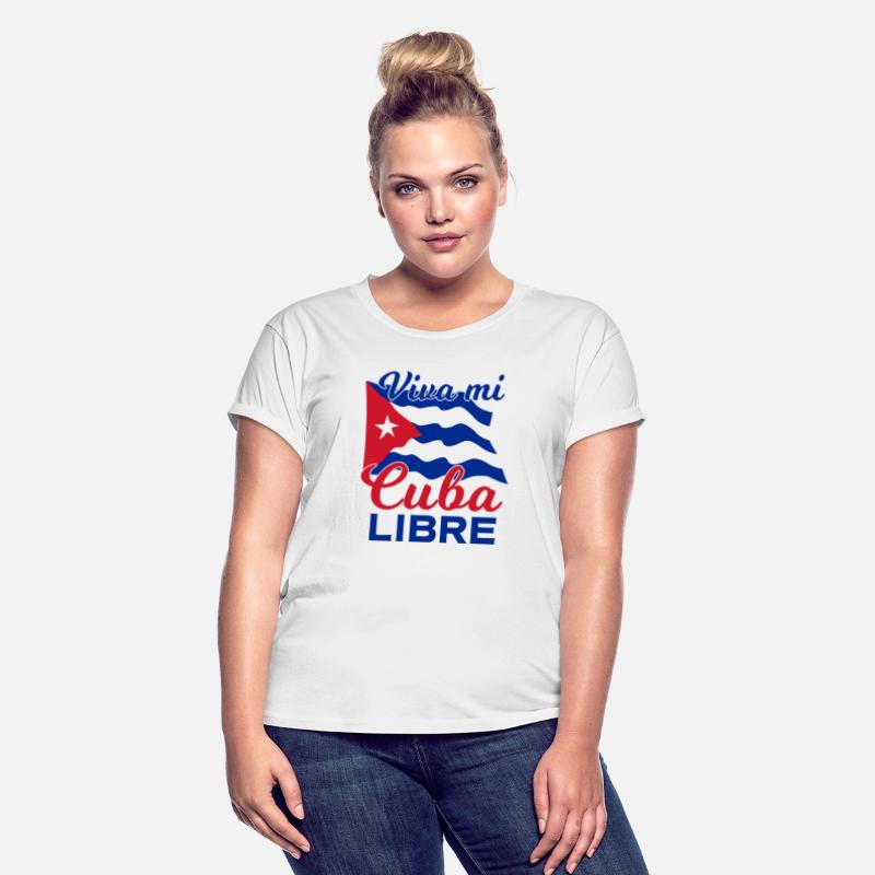 Viva Mi Cuba Libre Waving Cuban Flag Pride