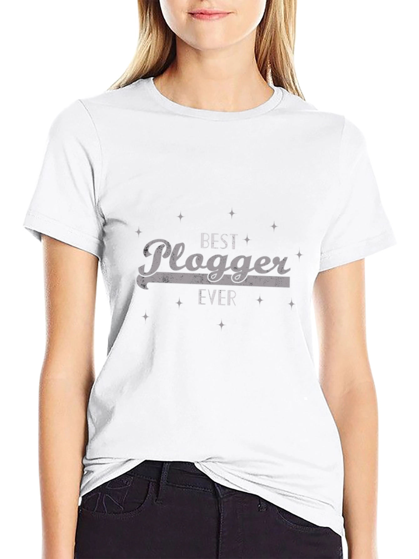 Best Plogger Ever Black T-Shirt