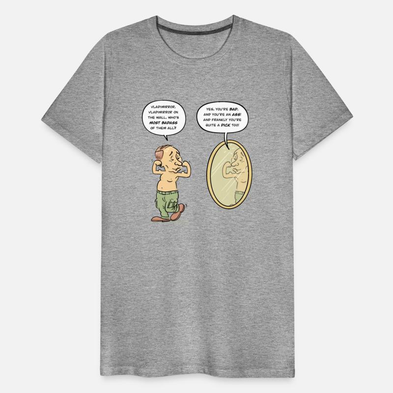 Vladimirror - Reflection Of A Dictator Cartoon