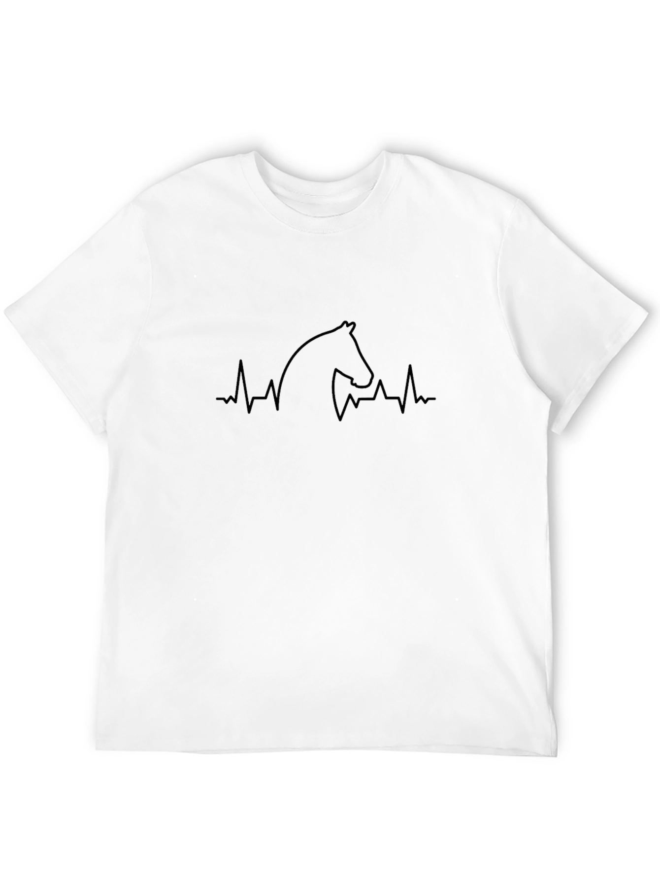 Horse Lovers Heartbeat T-Shirt