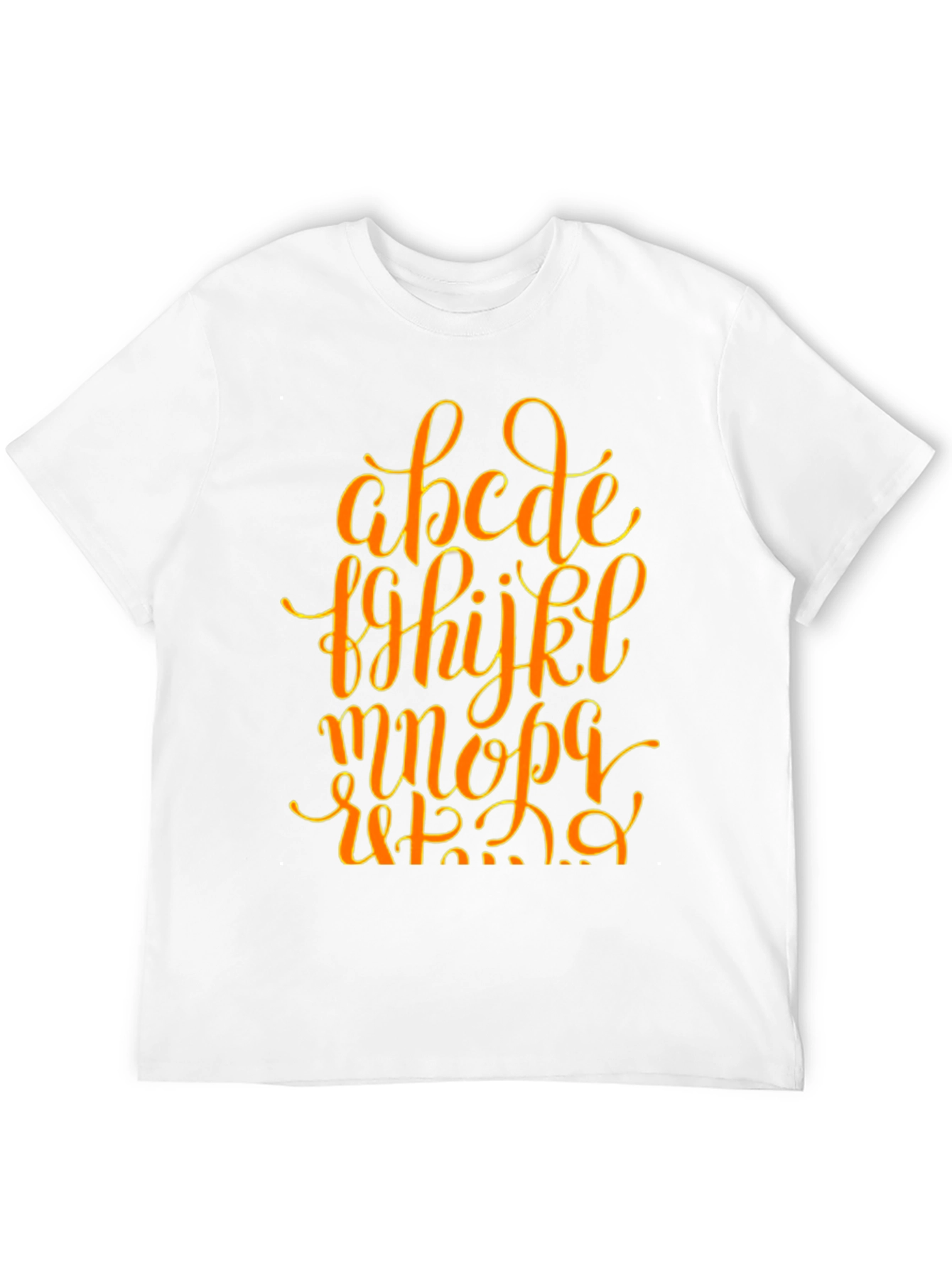 Alphabet T-Shirt - Funky Casual Wear