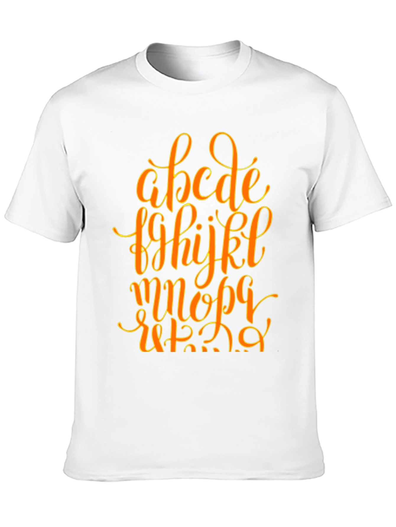 Alphabet T-Shirt - Funky Casual Wear