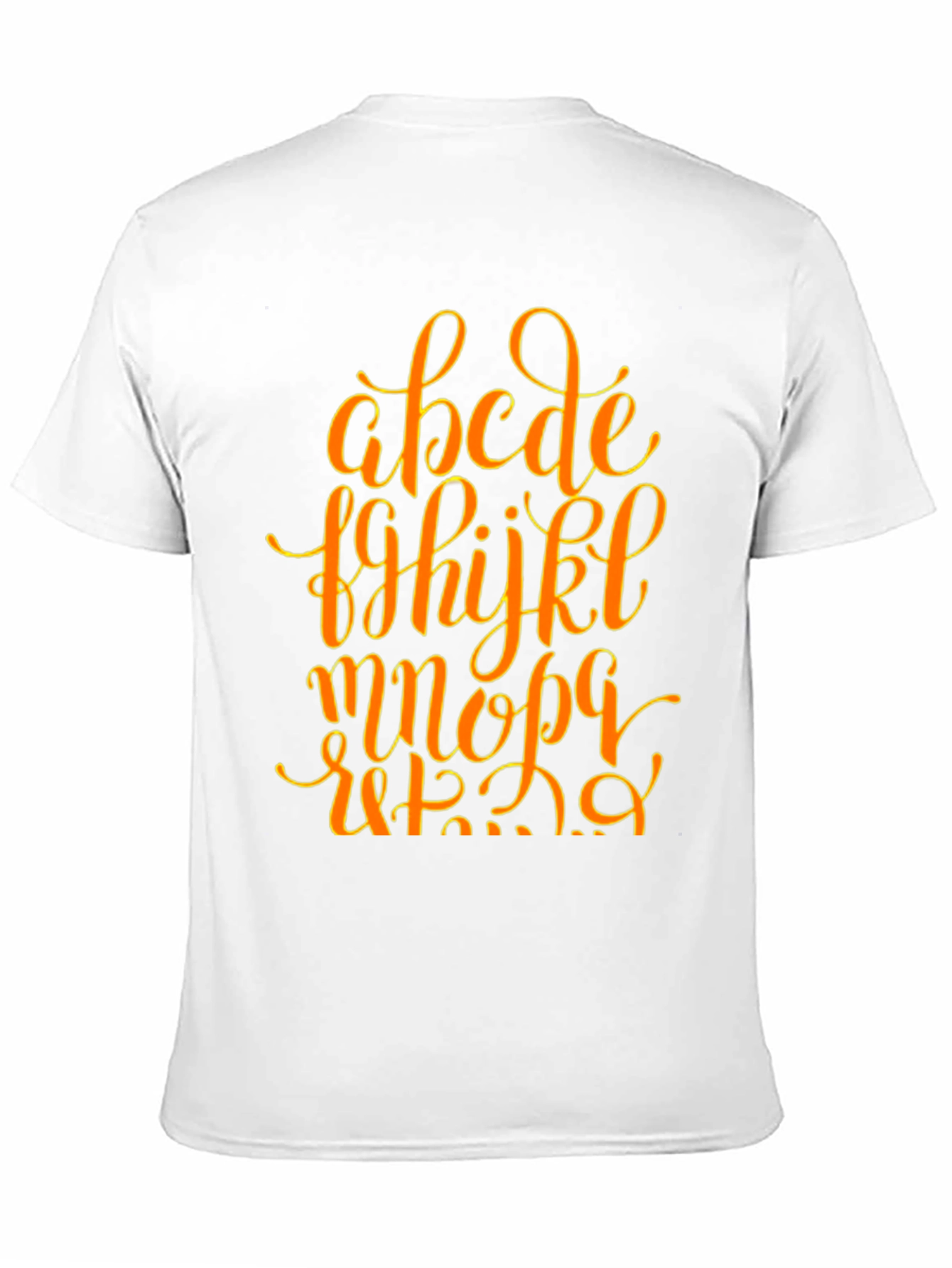 Alphabet T-Shirt - Funky Casual Wear