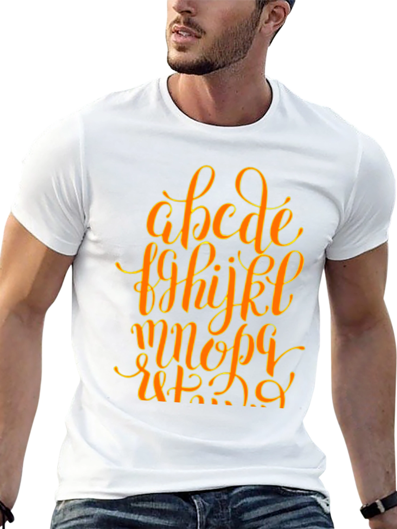 Alphabet T-Shirt - Funky Casual Wear