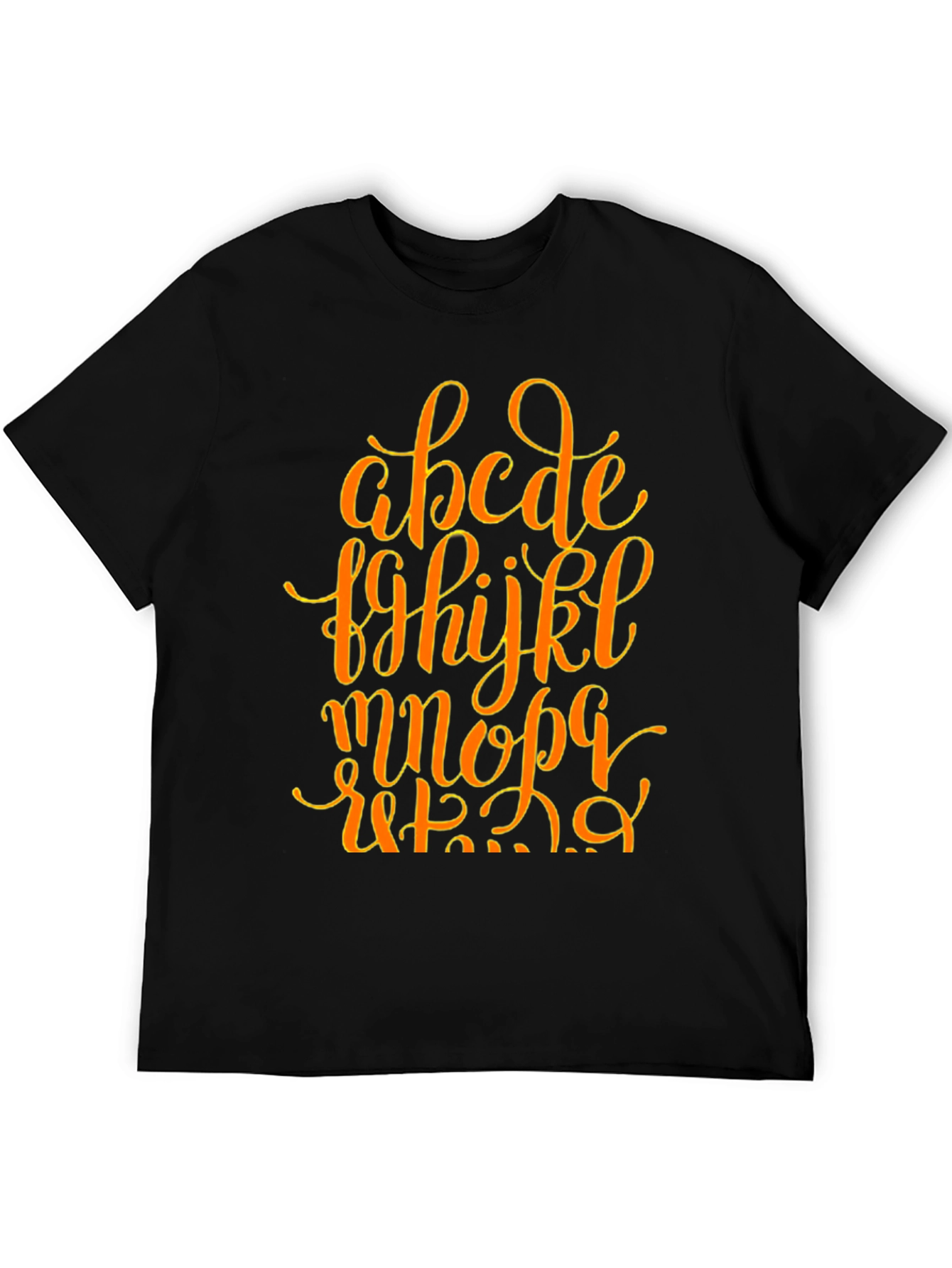 Alphabet T-Shirt - Funky Casual Wear