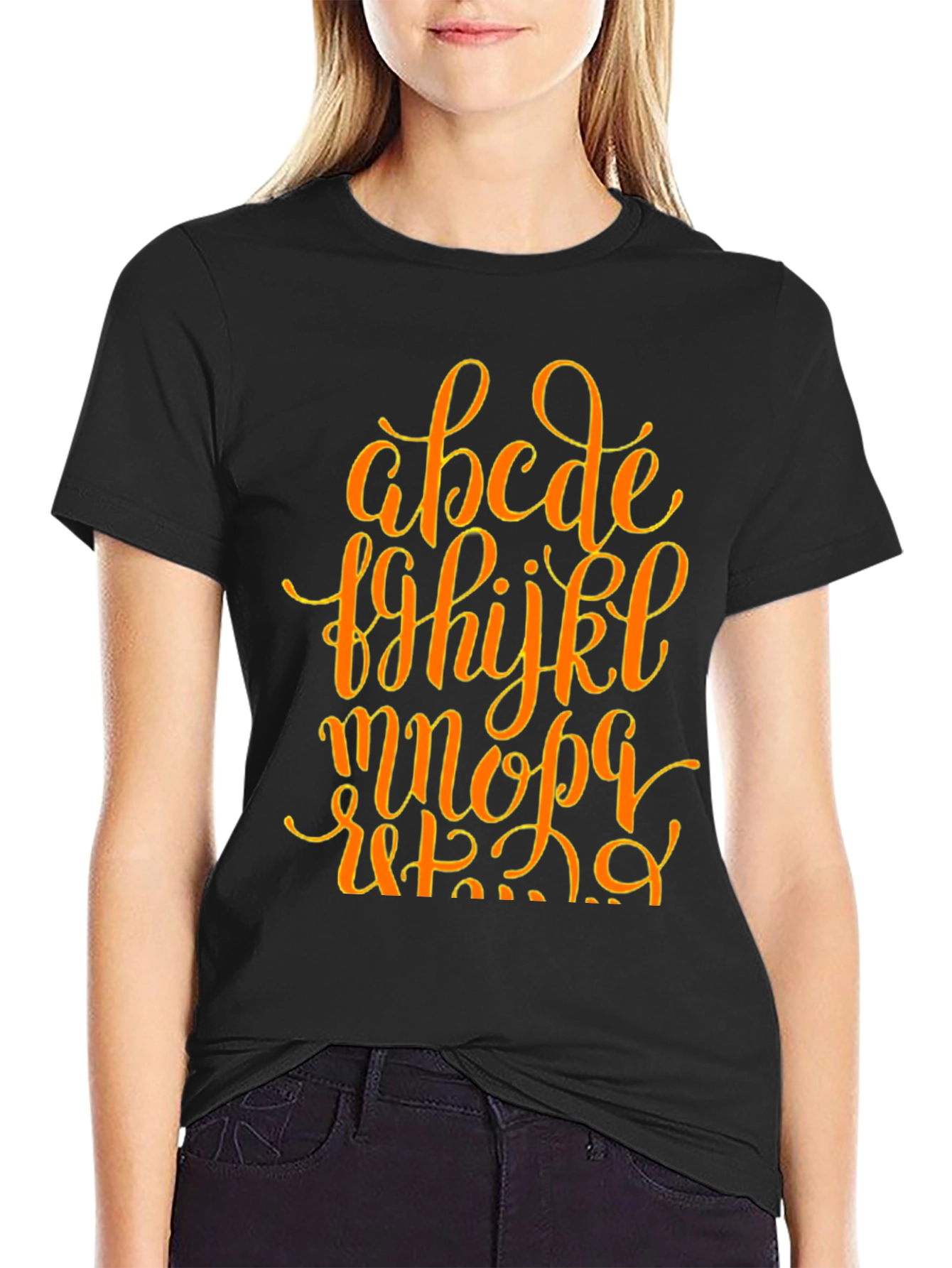 Alphabet T-Shirt - Funky Casual Wear