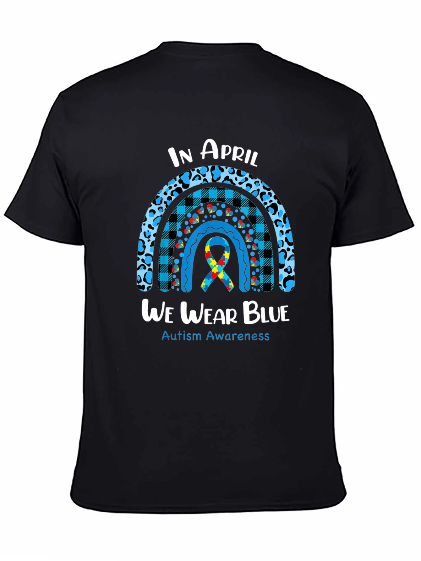 Autism Awareness T-Shirt - In April We Wear Blue