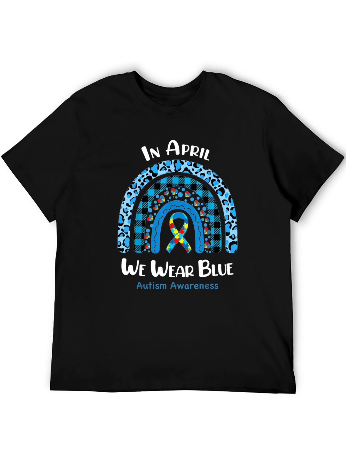 Autism Awareness T-Shirt - In April We Wear Blue