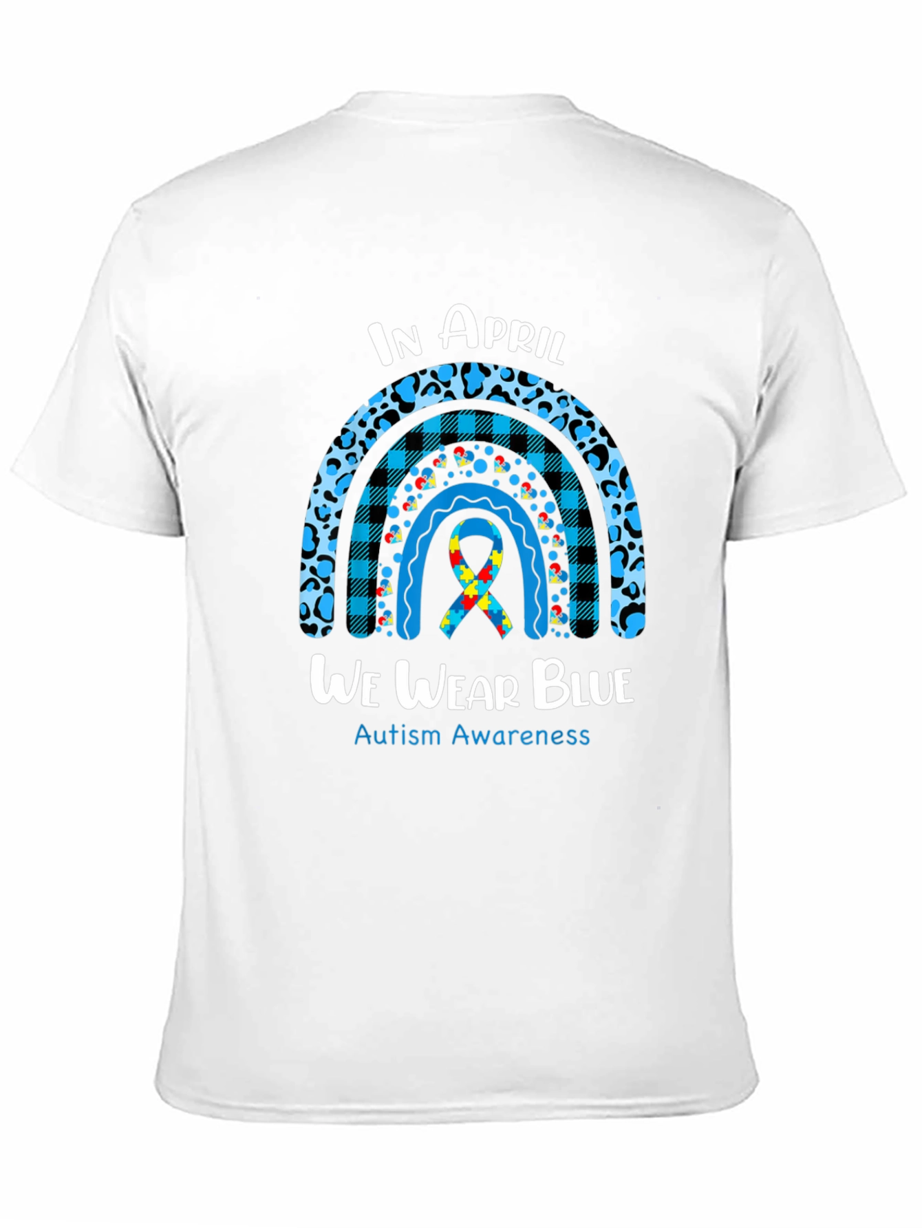 Autism Awareness T-Shirt - In April We Wear Blue