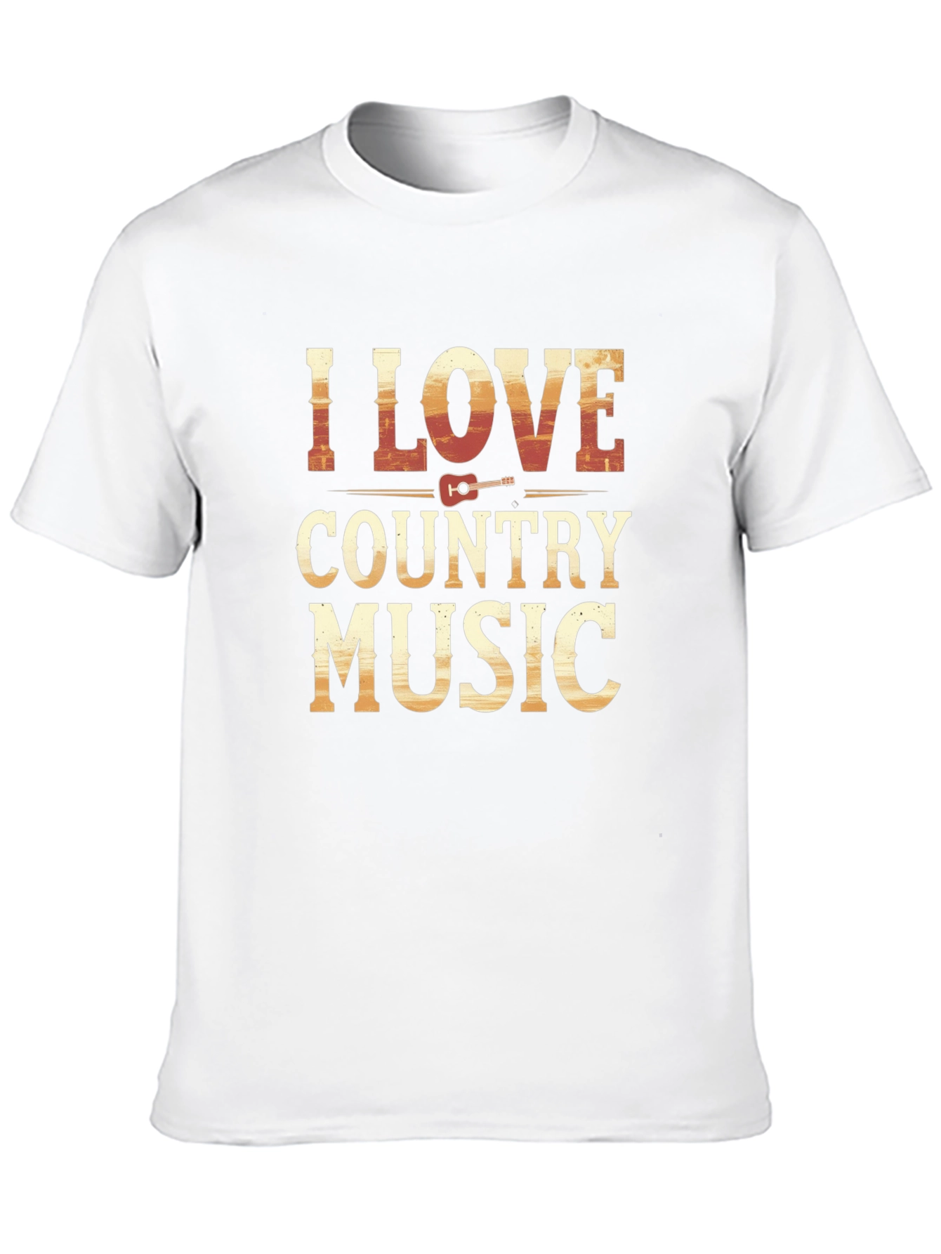 I Love Country Music Graphic T-Shirt