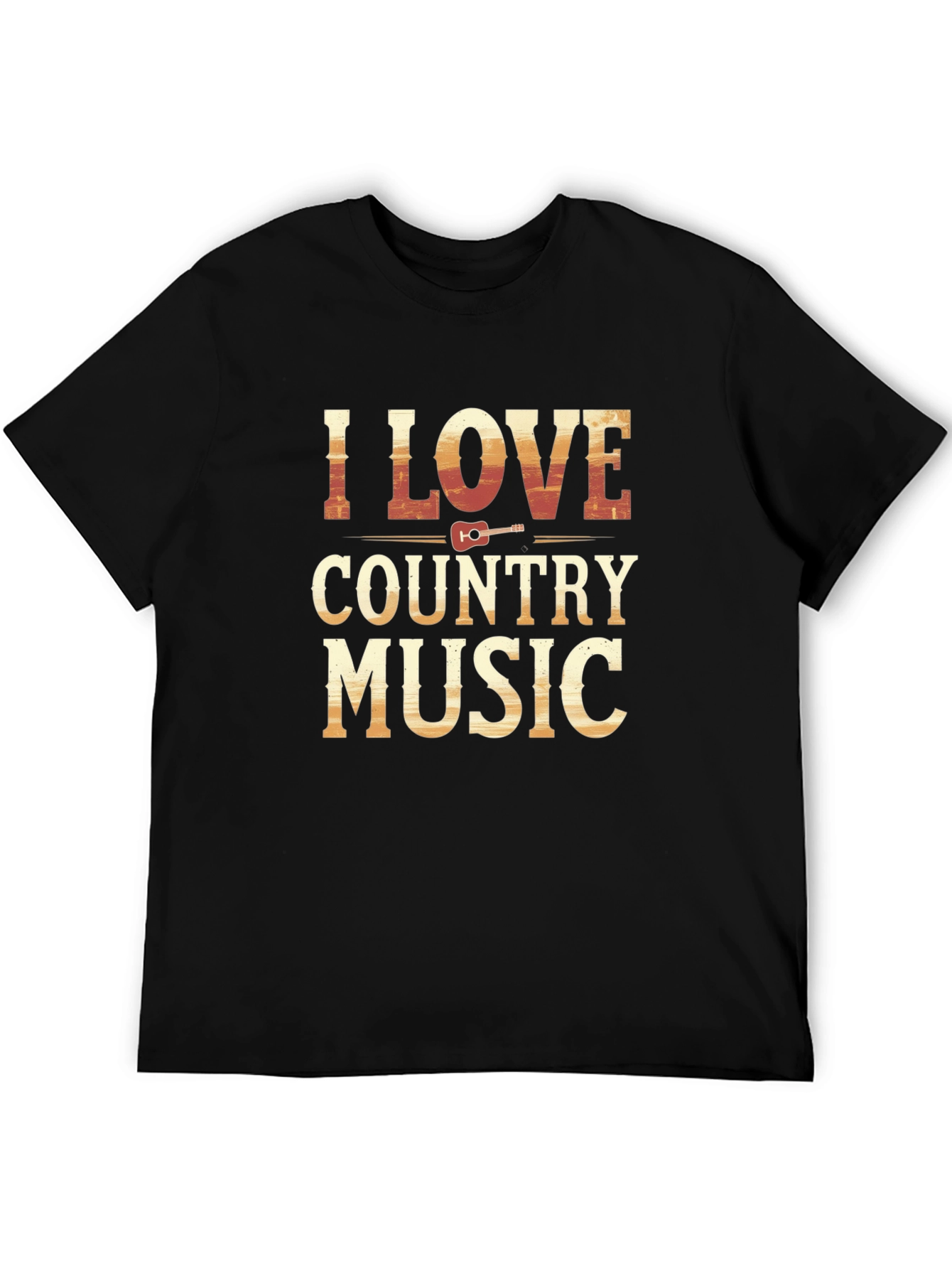 I Love Country Music Graphic T-Shirt